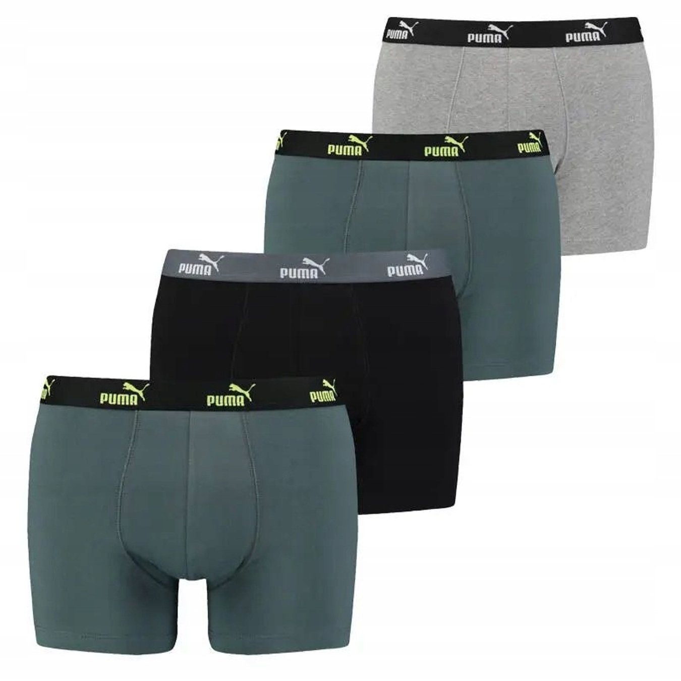 8596 Everyday Men's Boxer Shorts Solid Boxer 4-pack M