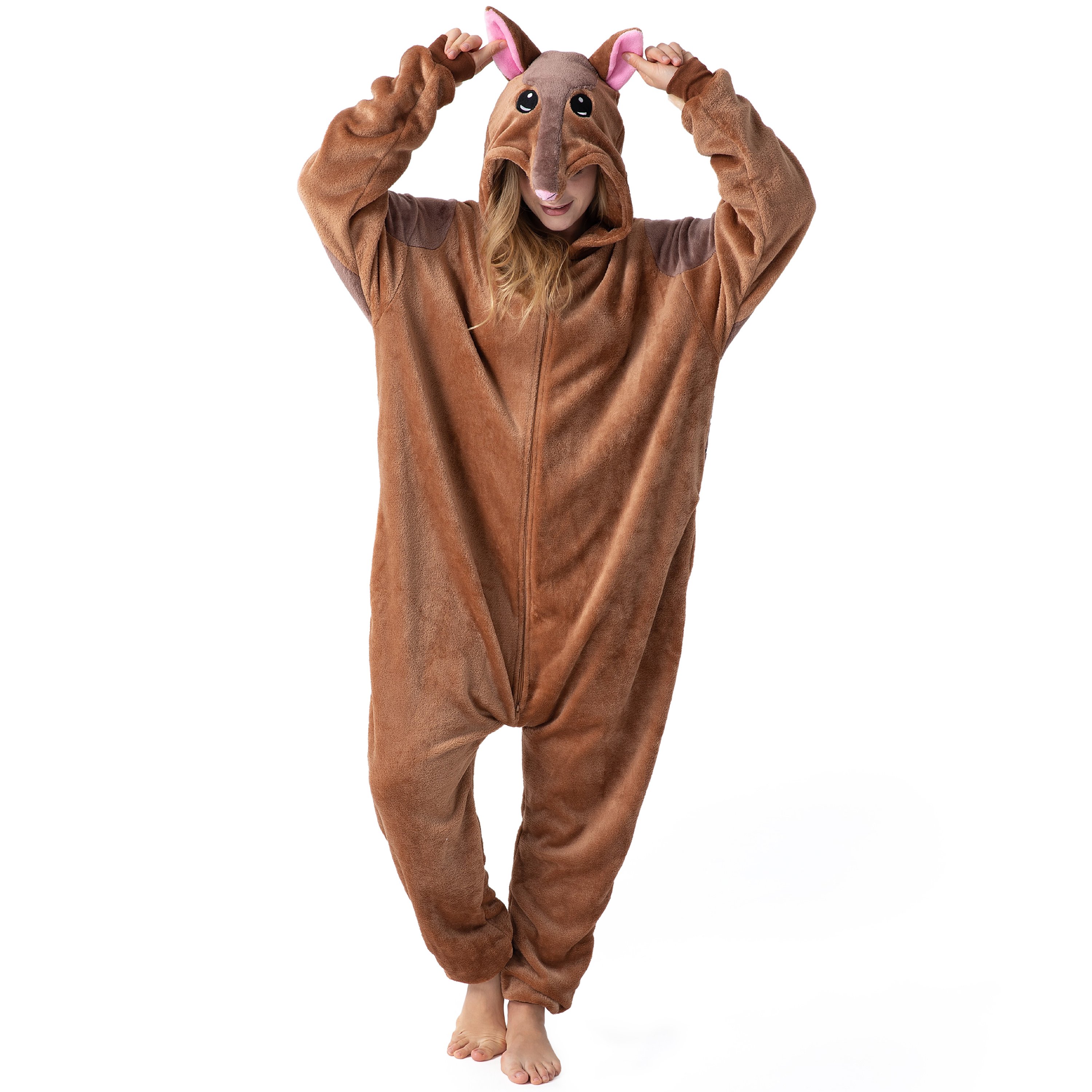 Image of Costume For Women And Men, Adults, Carnival, Halloween Onesie, Full-body Suit, Jumpsuit, Carnival Costume, Costume, Animal Costumes, Plush Costumes