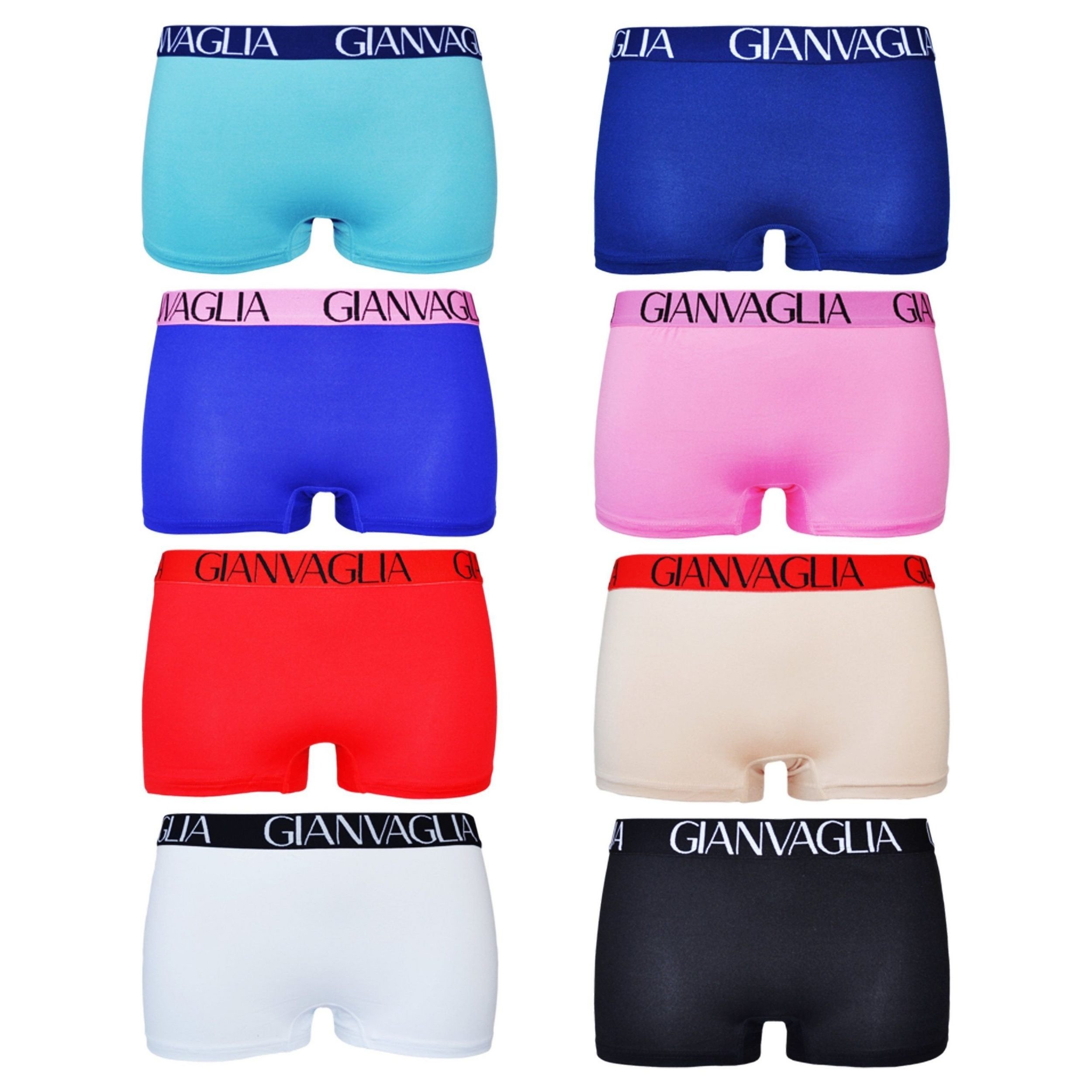 Women's Boxer Shorts 5-pack Underwear Boxer Briefs Boy Shorts