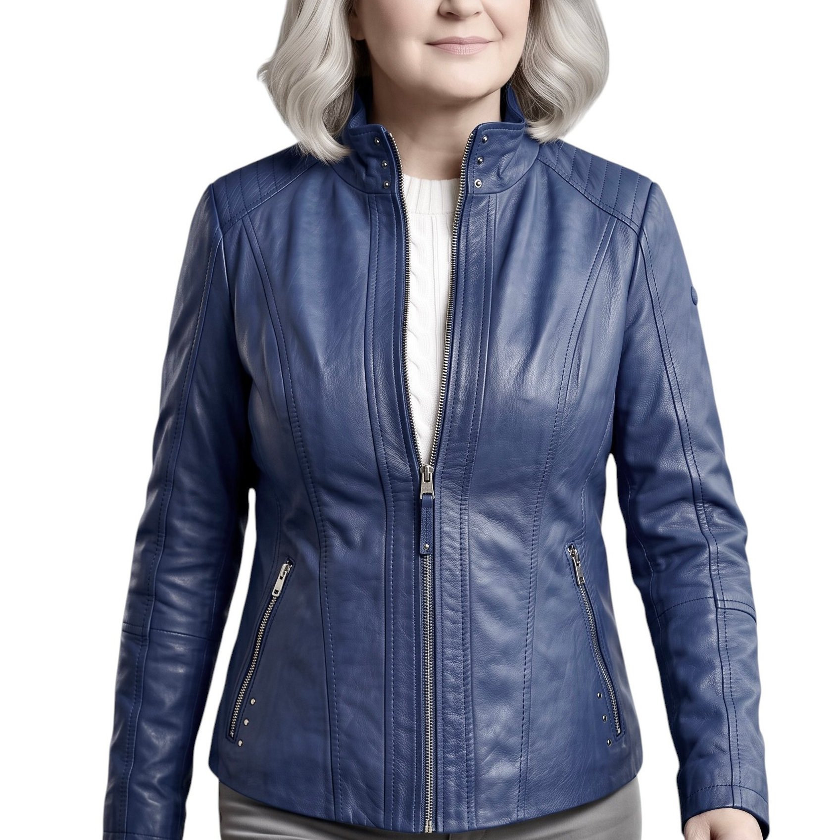 Image of Women's Leather Jacket (lambskin)
