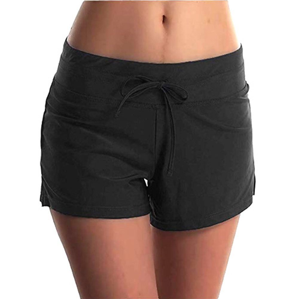 Women's Swim Shorts With Built-in Briefs, Swim Briefs, Adjustable Cuff (zh-15-hp9)