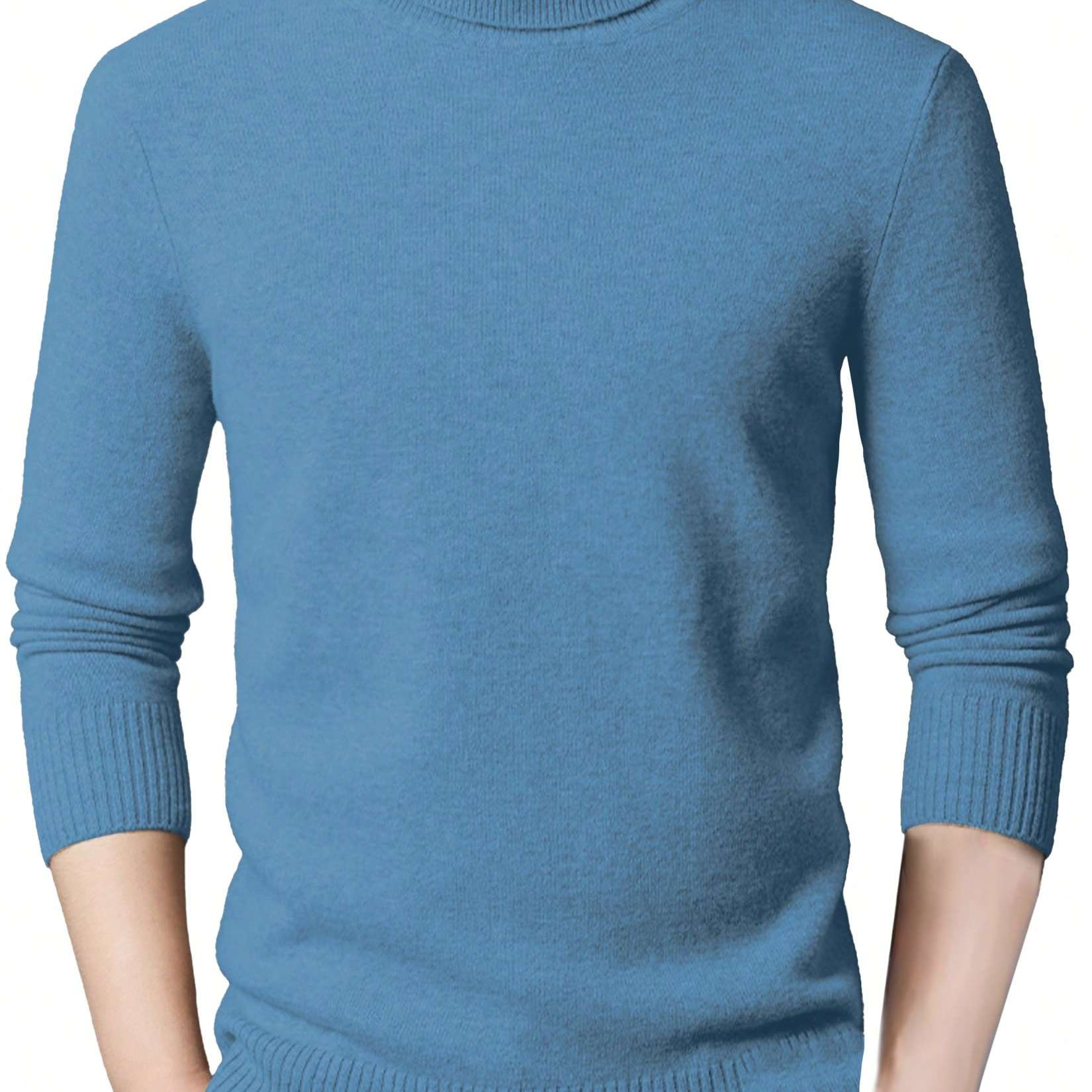 Men's Sweater, High Collar, Soft And Breathable, (cod. Ct003)