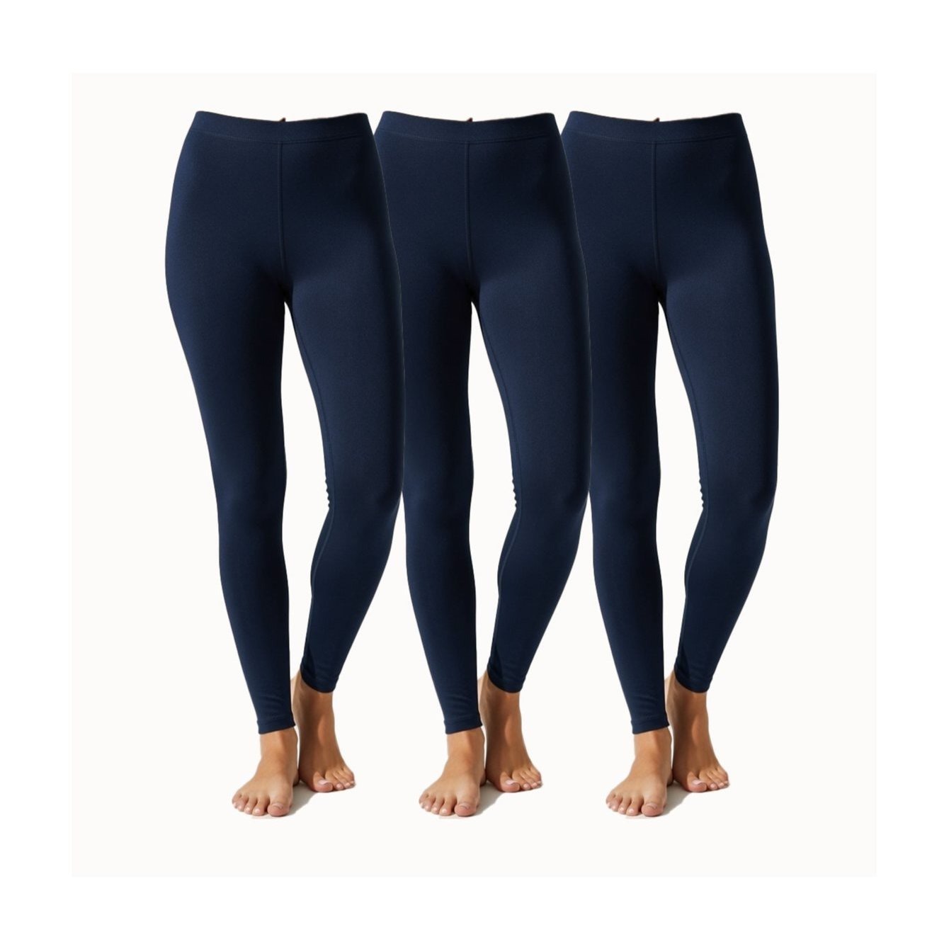 3 Pack Women's Thermal Warm Leggings
