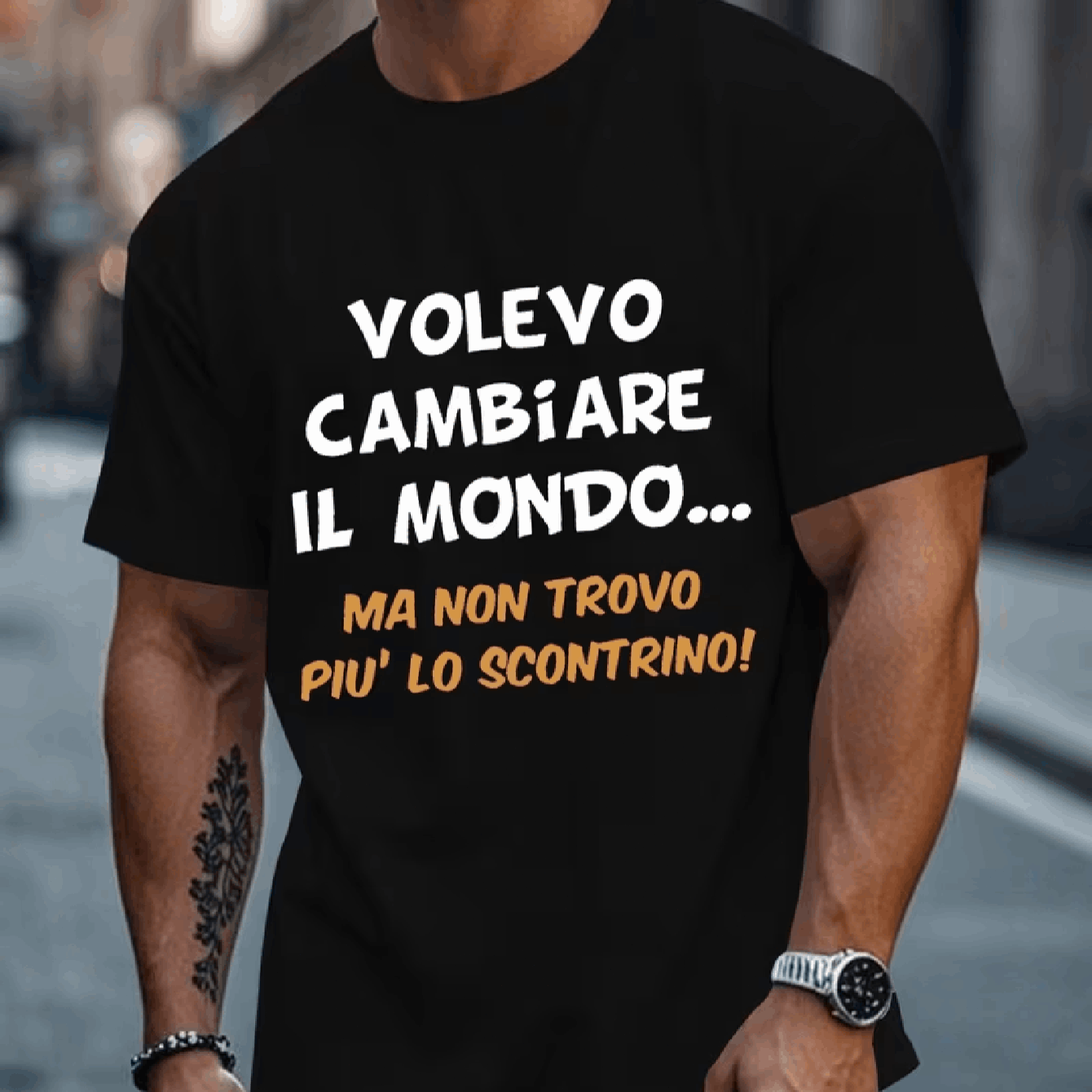 TEMU T-shirt divertente da con stampa di italiana - Maglia a maniche corte in italiana, maglietta casual adatta per l'abbigliamento a tema