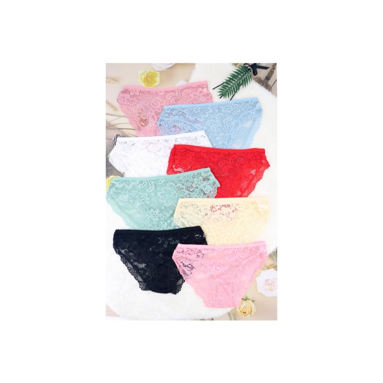TEMU 3 Classiccamisoles For Women, With Contrasting Lace, Comfortable And Breathable - Women's , Random Colors