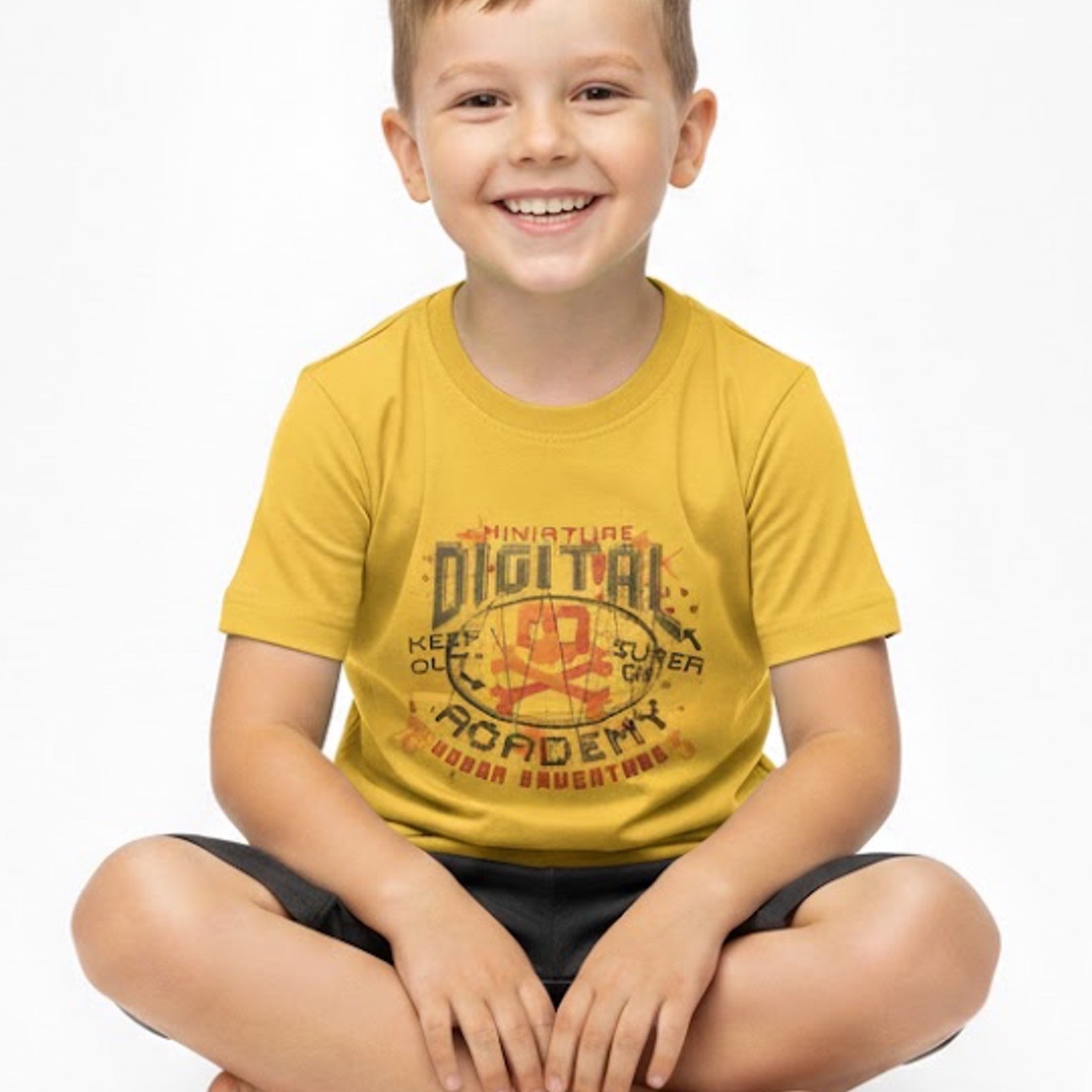 Image of Boys' Pyjama Set With Round Neckline, Spring Summer Collection Leisure Suit For Boys, Short Sleeve & Shorts Kids Nightwear 128, 140, 152