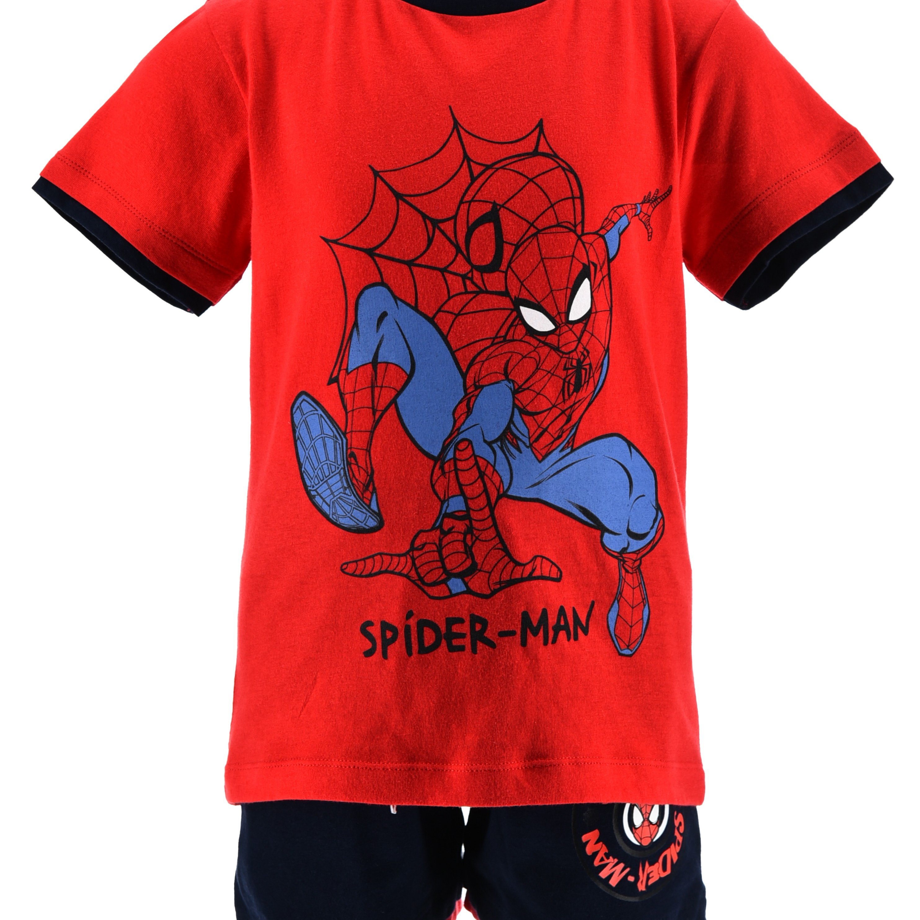 Spiderman, Boy's T-shirt And Shorts Set