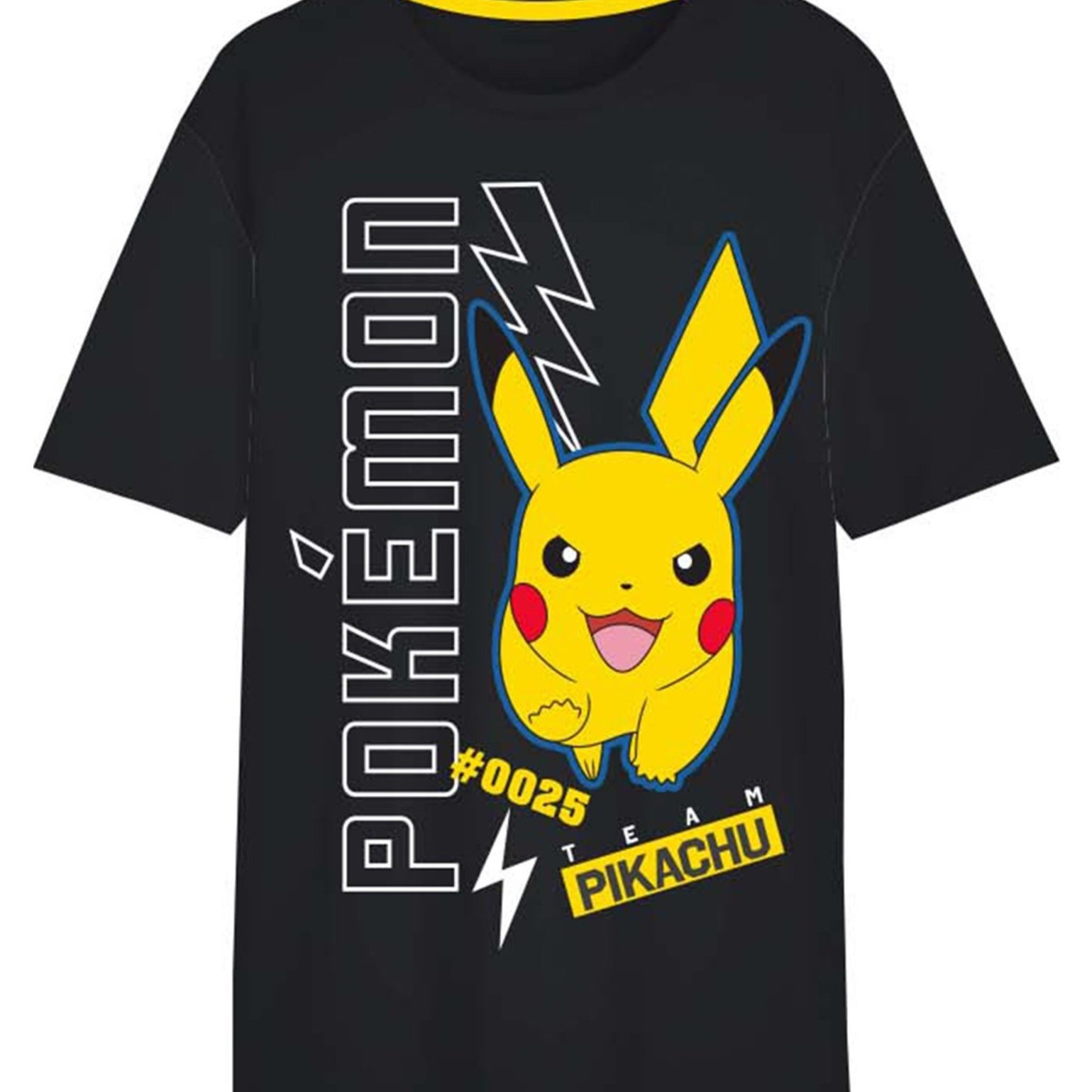 Pikachu Kids Boys T-shirt Top Shirt White