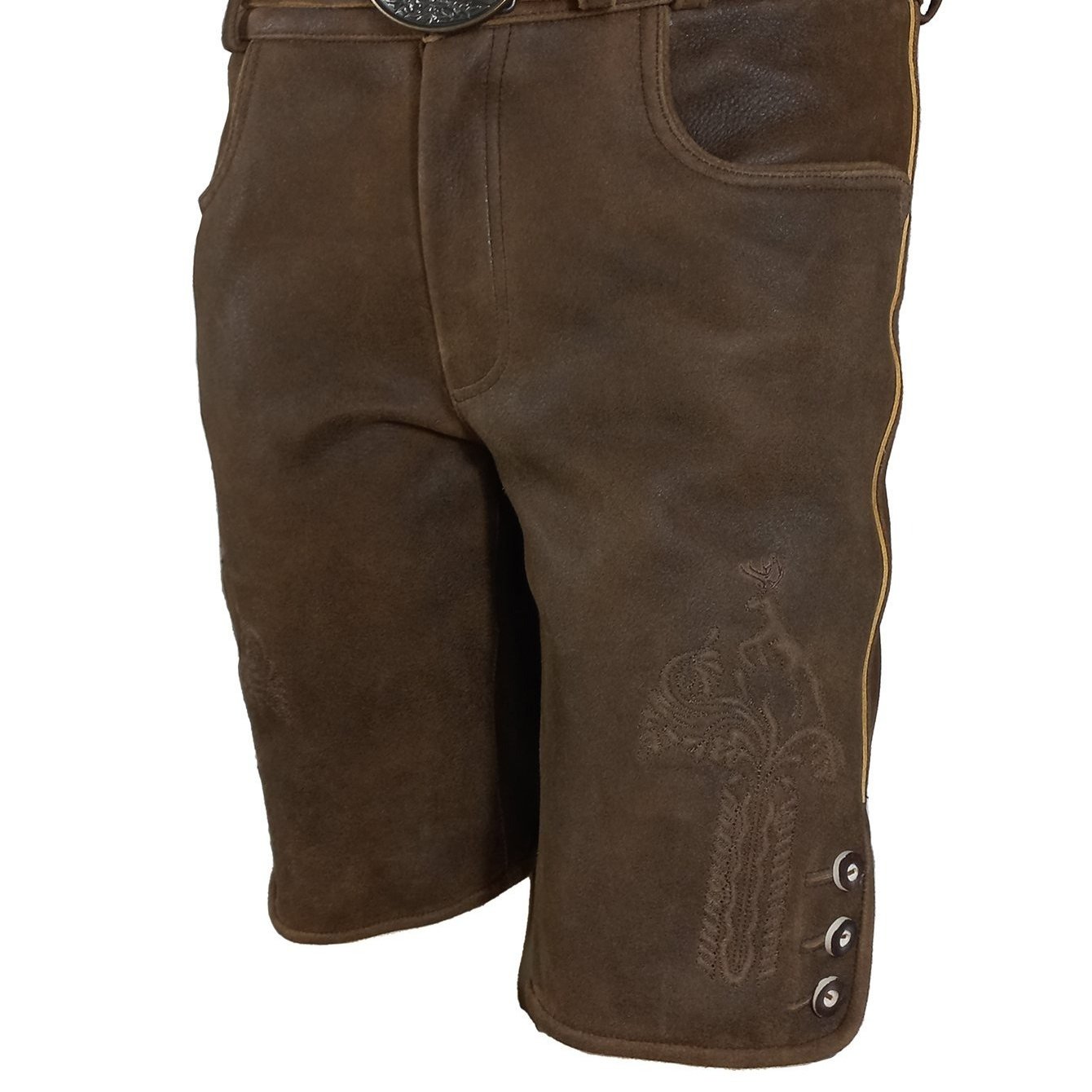 Short Men's With Belt, , , Hunter