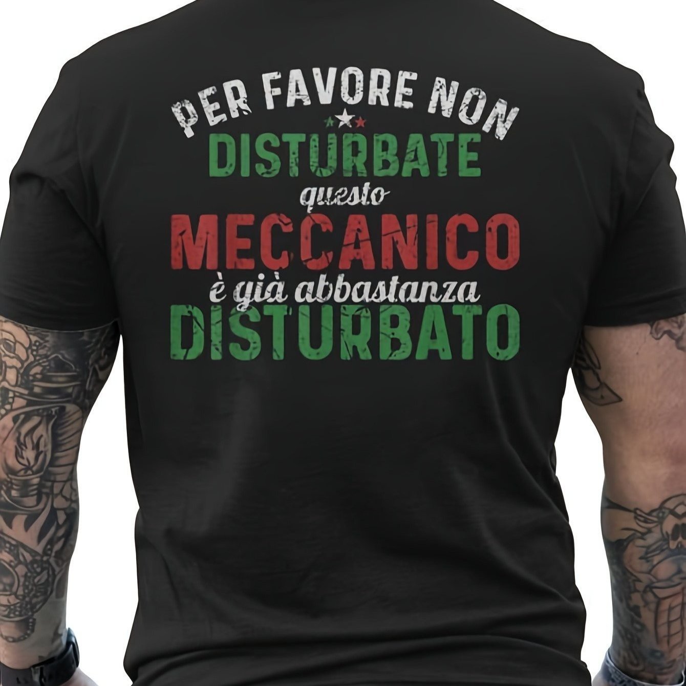 TEMU Men's T-shirt With "pretty Mechanic" Print - Perfect Gift, Essential For Summer, Casual Model And Versatile Style