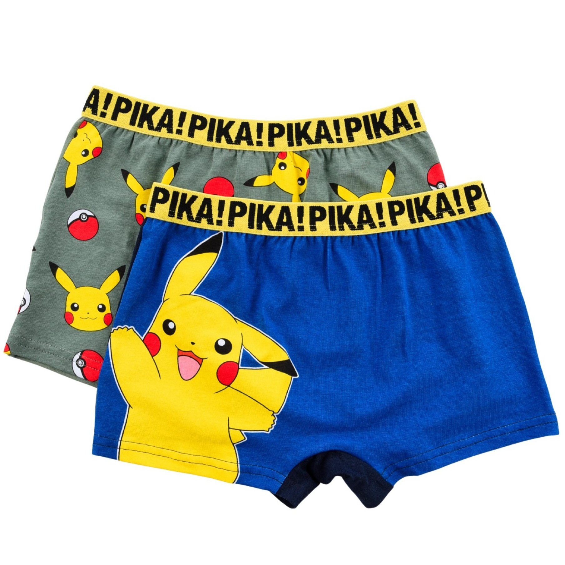 Pikachu Boys' Boxer Briefs 2-pack Underwear Gift