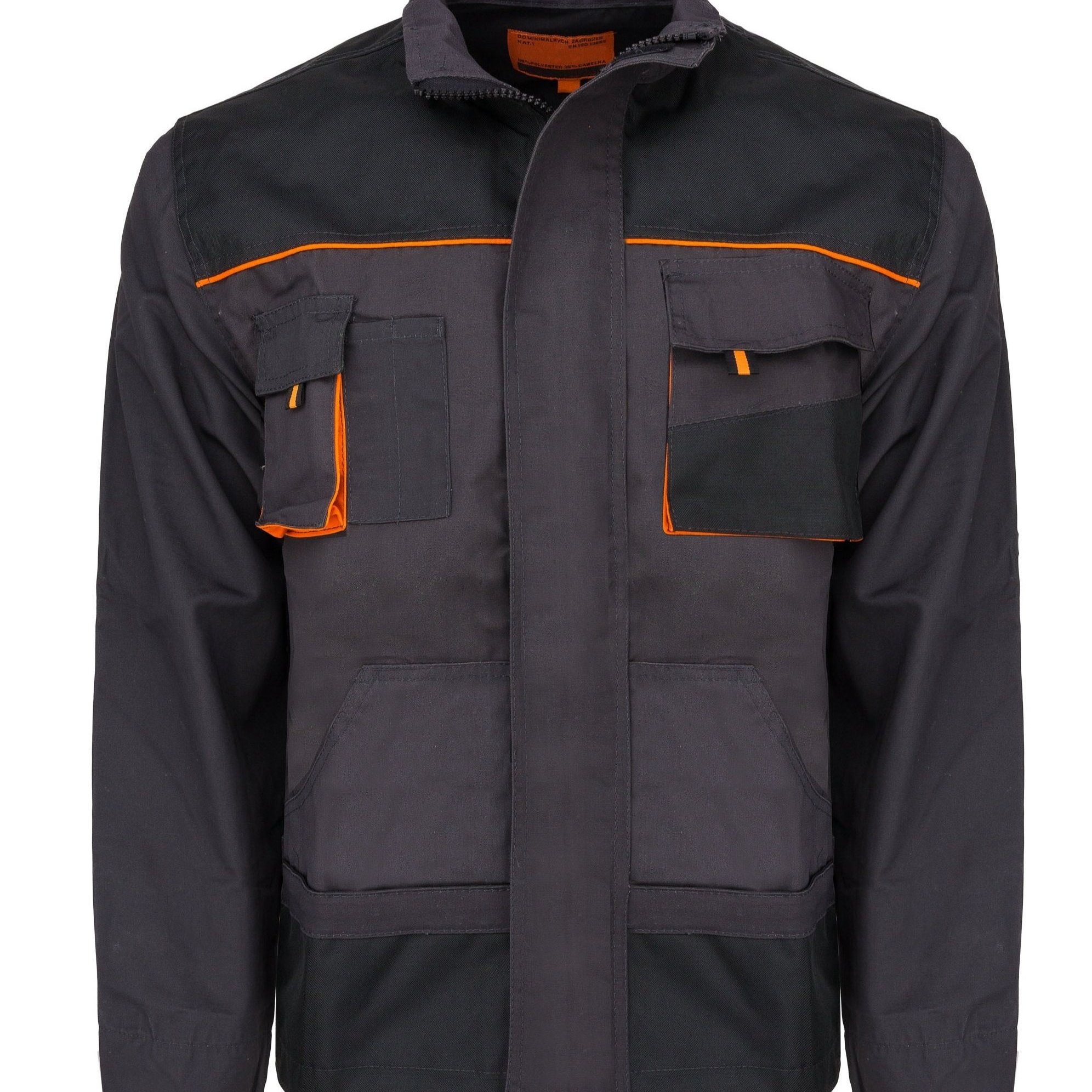 Men's Work Jacket Professional Protective Canvas Jacket With Heavy-duty Triple Stitching, Multiple Pockets, Jacket, Workshop Jacket, Assembly Jacket, Winter Jacket, Outdoor Jacket 280g/m²