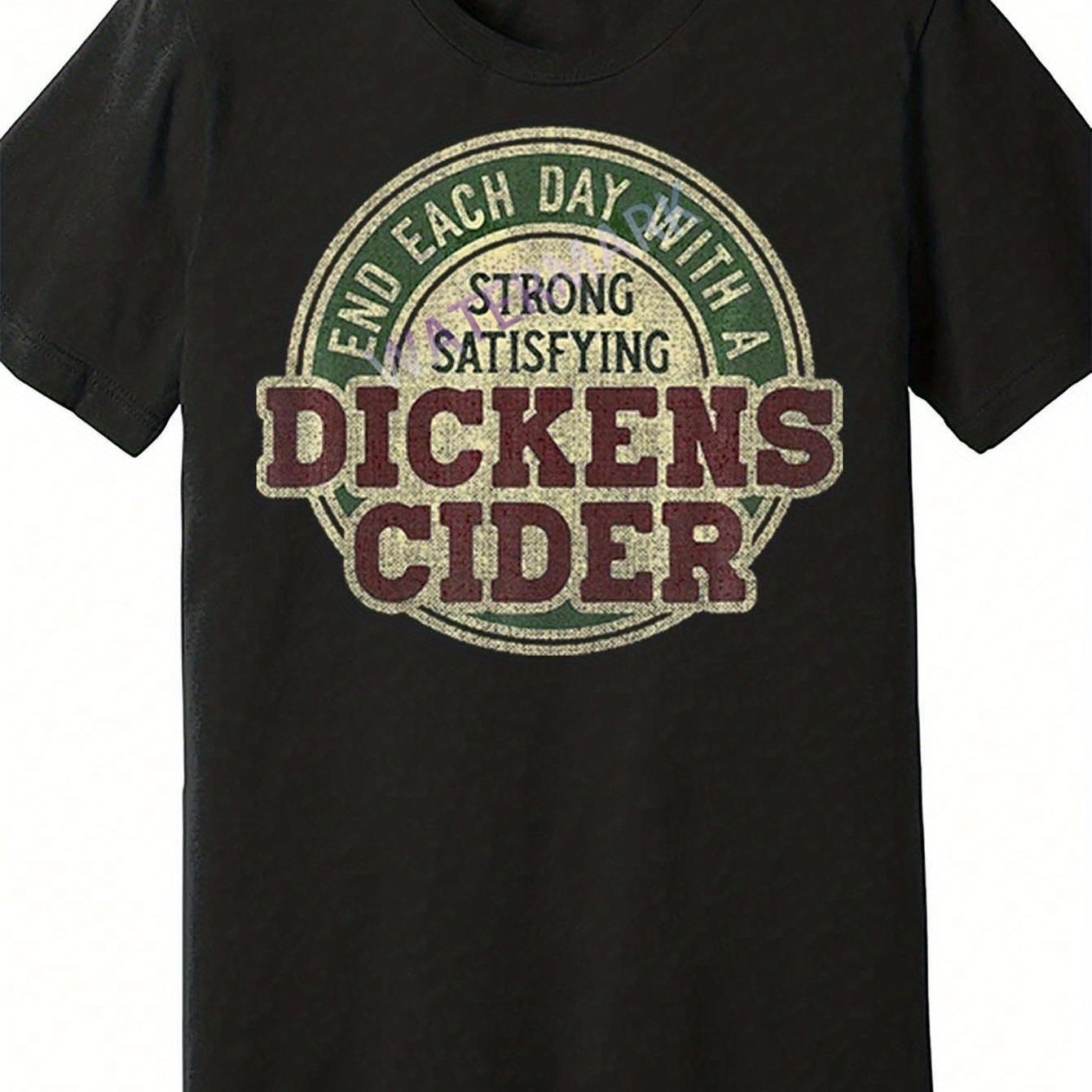Men’s Funny Cider T-shirt – End Each Day With A Strong Cider Slogan & Quote Design – Soft Crew Neck Short Sleeve Casual Tee For Book Lovers, Parties, Gifts – Literary Humor Apparel For Casual Attire Men’s Funny Cider T-shirt – End Each Day With A Strong Cider Slogan & Quote Design – Soft Crew Neck Short Sleeve Casual Tee For Book Lovers, Parties, Gifts – Literary Humor Apparel For Casual Attire