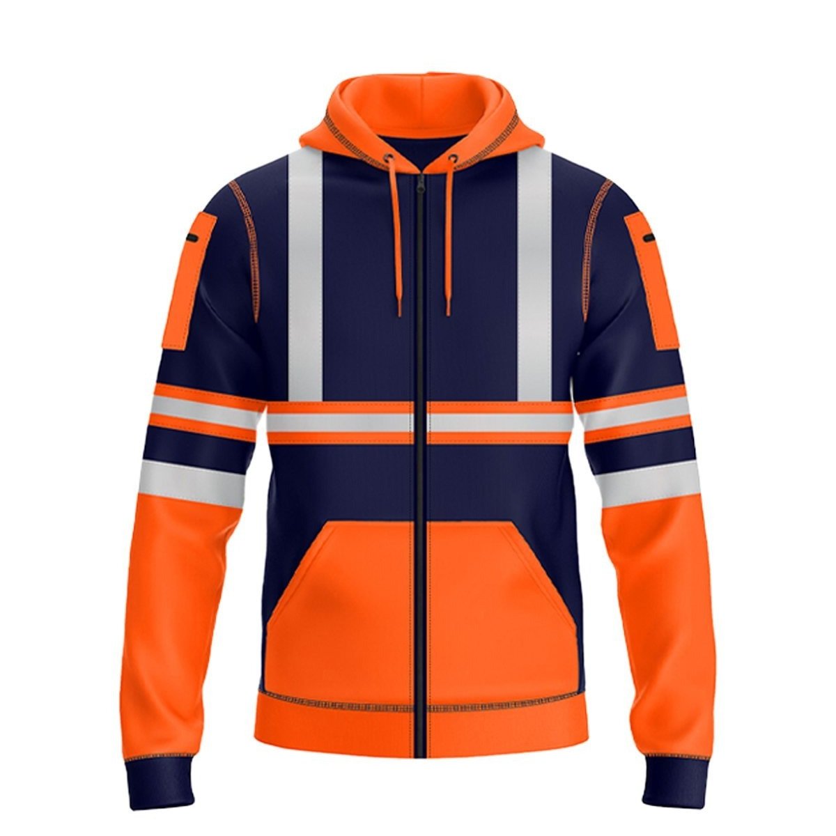 TEMU Men’s Full Zip Hoodie | Zip Up Hooded Sweatshirt With Zipped Pockets | Casual Outdoor Lightweight Hoodie | Everyday Sportswear Jacket
