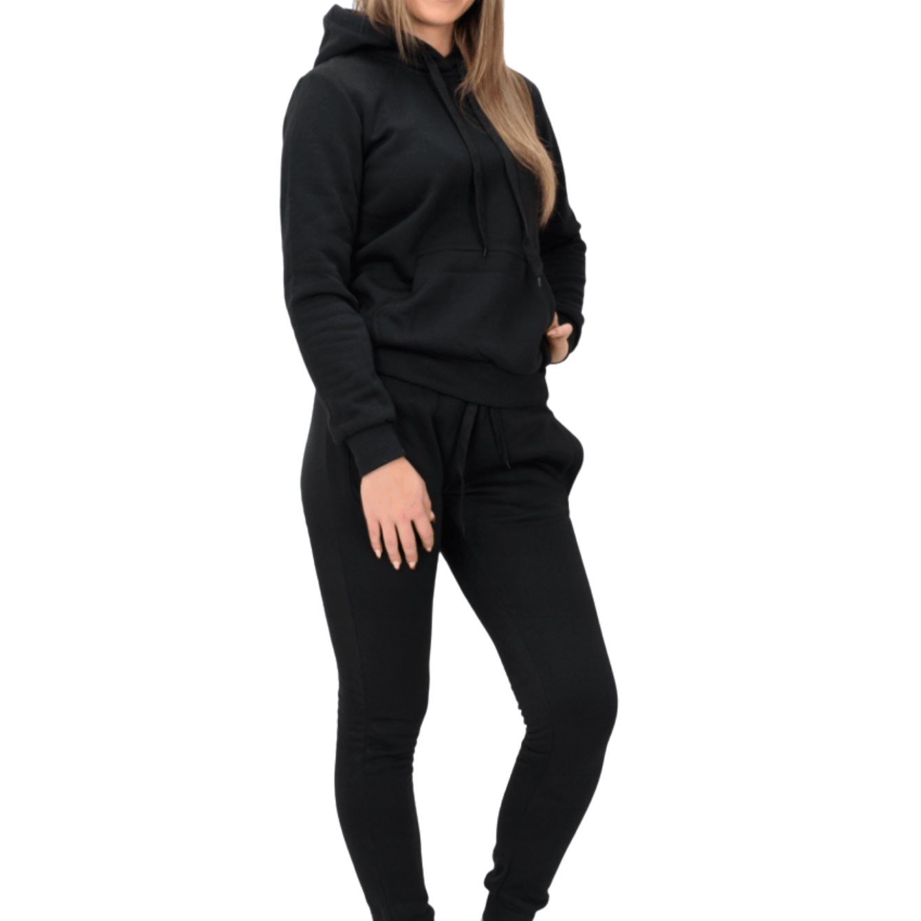 TEMU Women's Tracksuit Set – Hoodie And Soft Cotton Pants | Everyday Sportswear | Comfortable Homewear Set | Casual Look , Workouts, Or Relaxation |