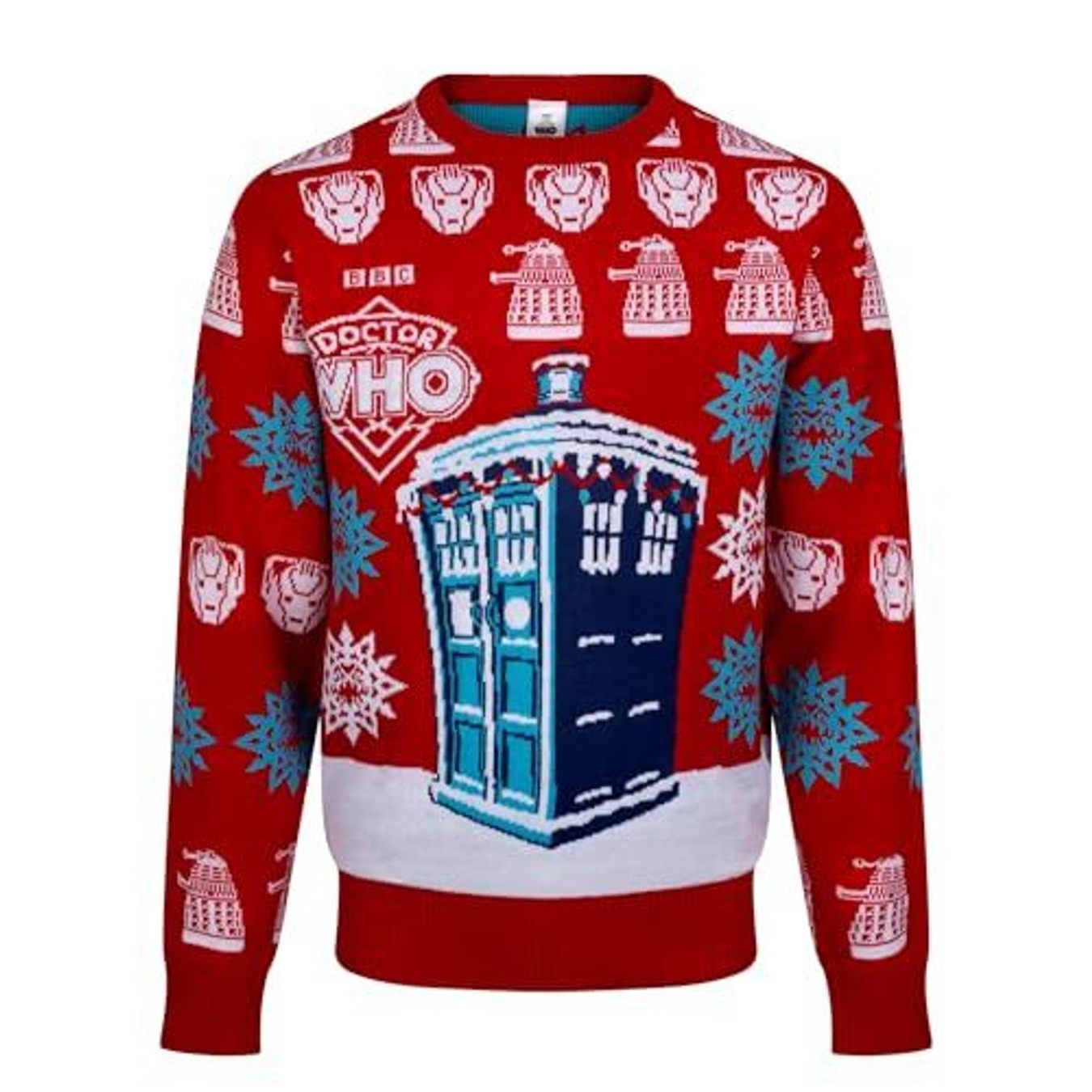 TEMU Bbc Doctor Who Christmas Jumper For Men
