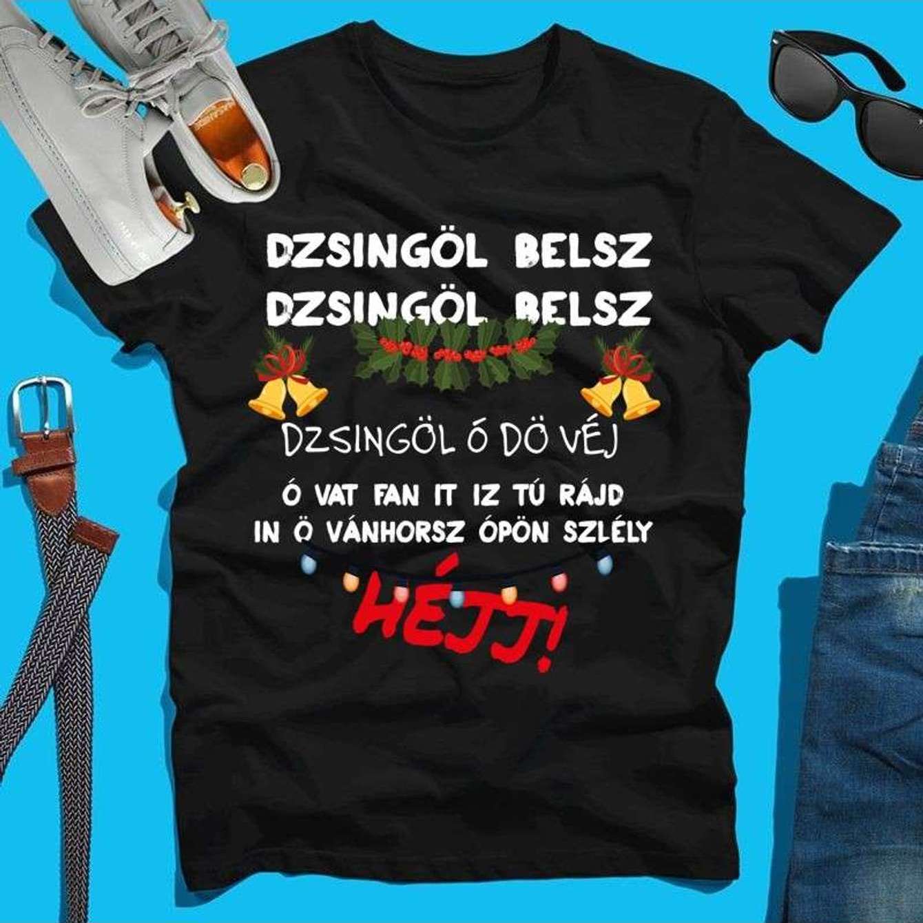 Jingle Bells Men's - Black: retailer-supplied image