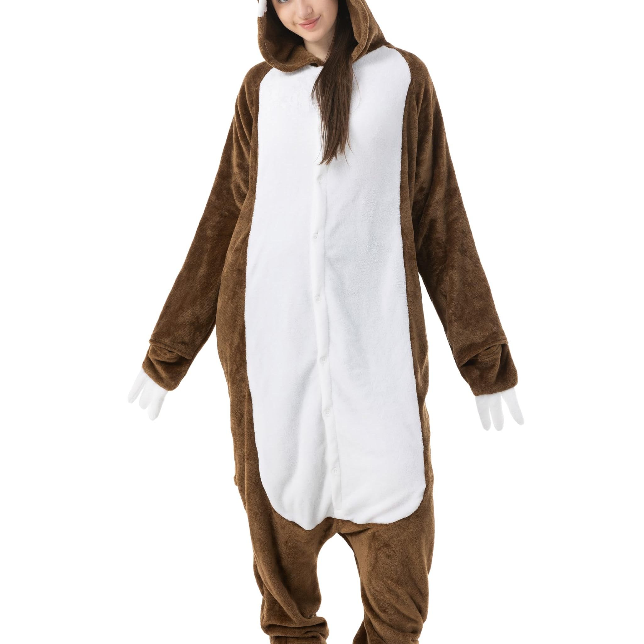 Lazy Costume For Women And Men, Adult Men And Women, Carnival, Halloween Onesie, Full-body Suit, Jumpsuit, Carnival Costume, Costume, Animal Costumes, Plush Costumes