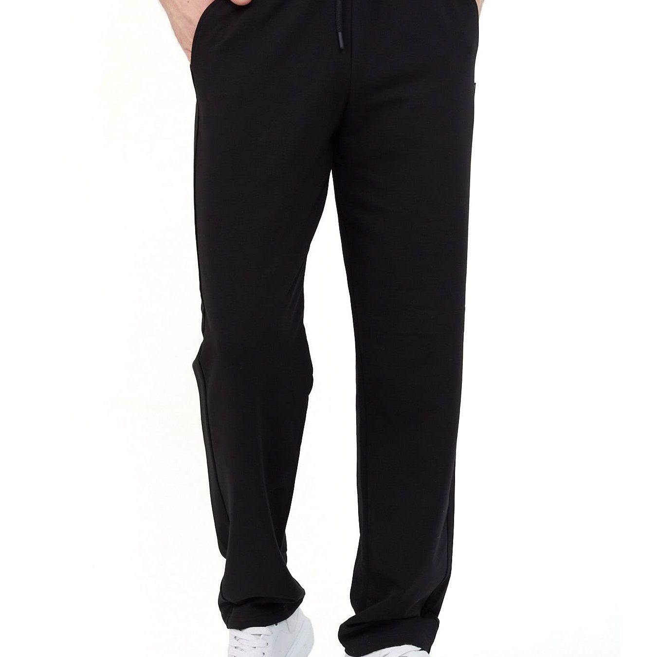 Men's Cotton Jogging Pants - Long Sport Pants For Men - Men's Jogger Training Pants, Relaxing Pants