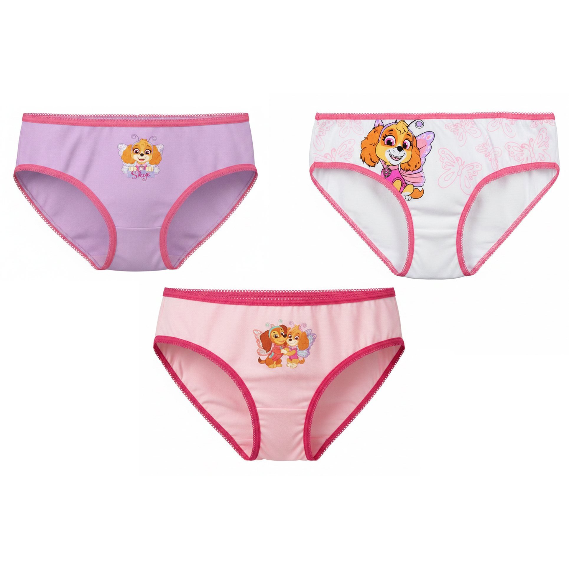 Patrol Girl Panties Set/3pcs Material: : 100%