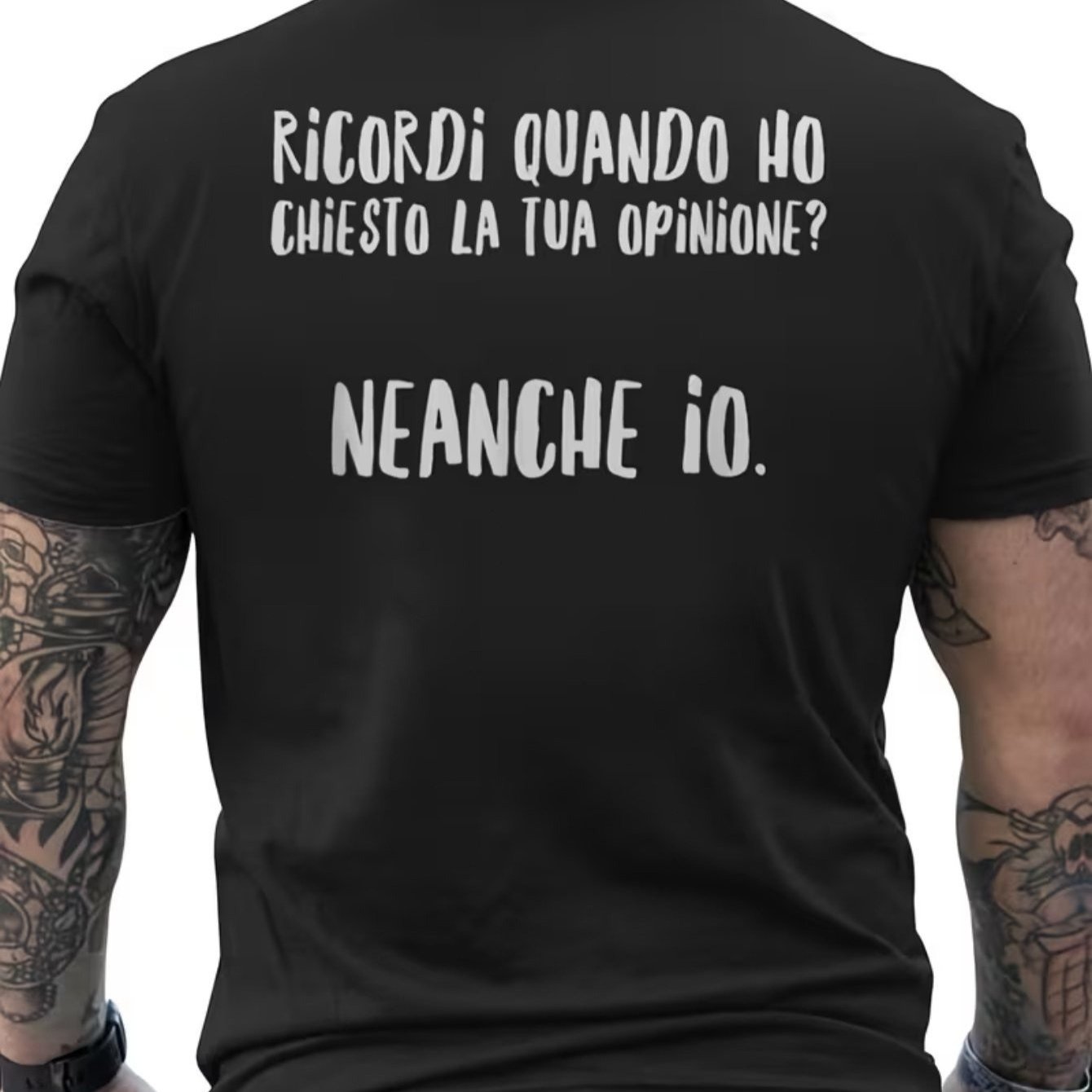 TEMU Funny T-shirt With Sarcastic Italian For Men And Women - " Arguing, I'm Just Explaining Why I'm Right" Back Print In White Text – Casual Short