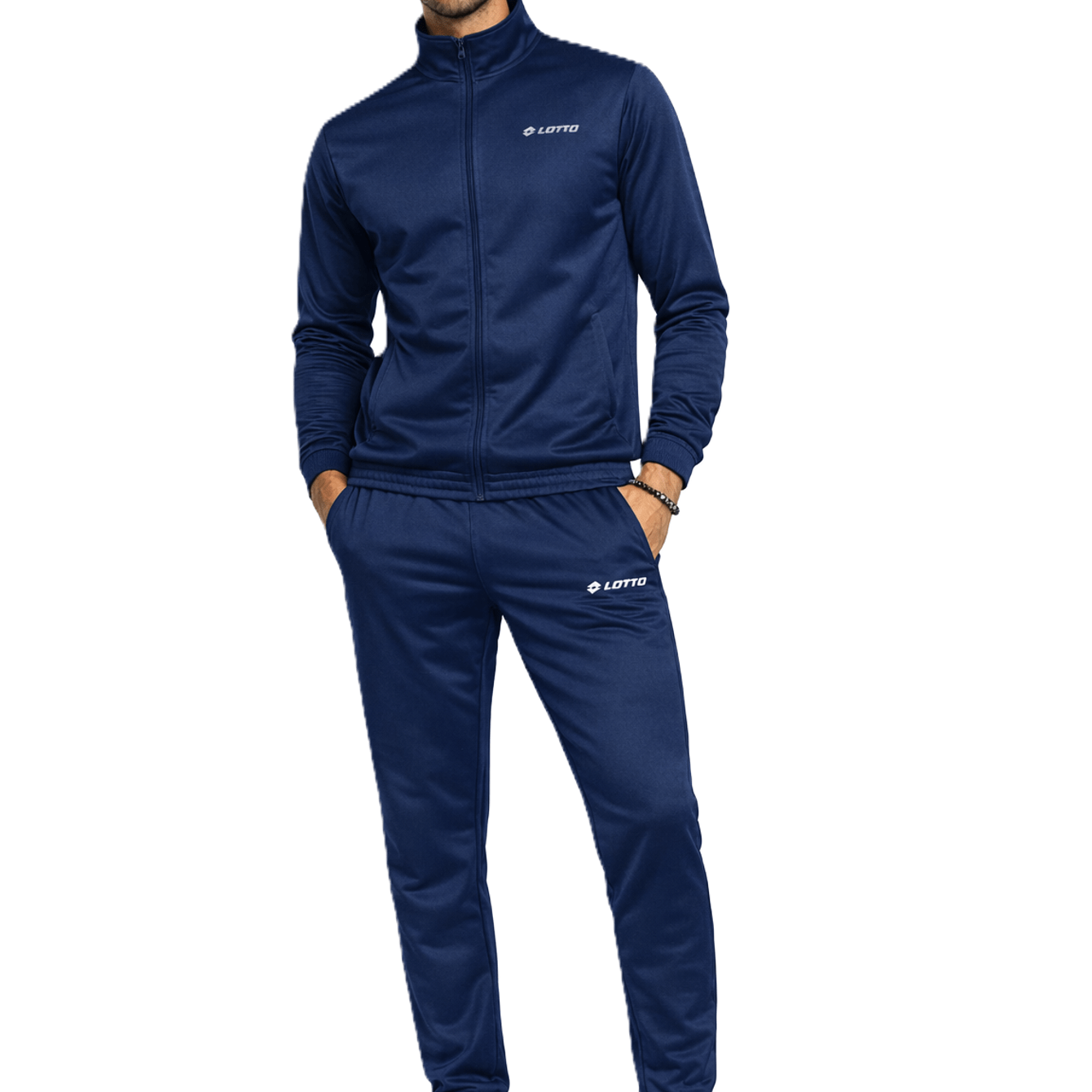 Lotto - Men's Tracksuit Set - Mtgv10013 Navy