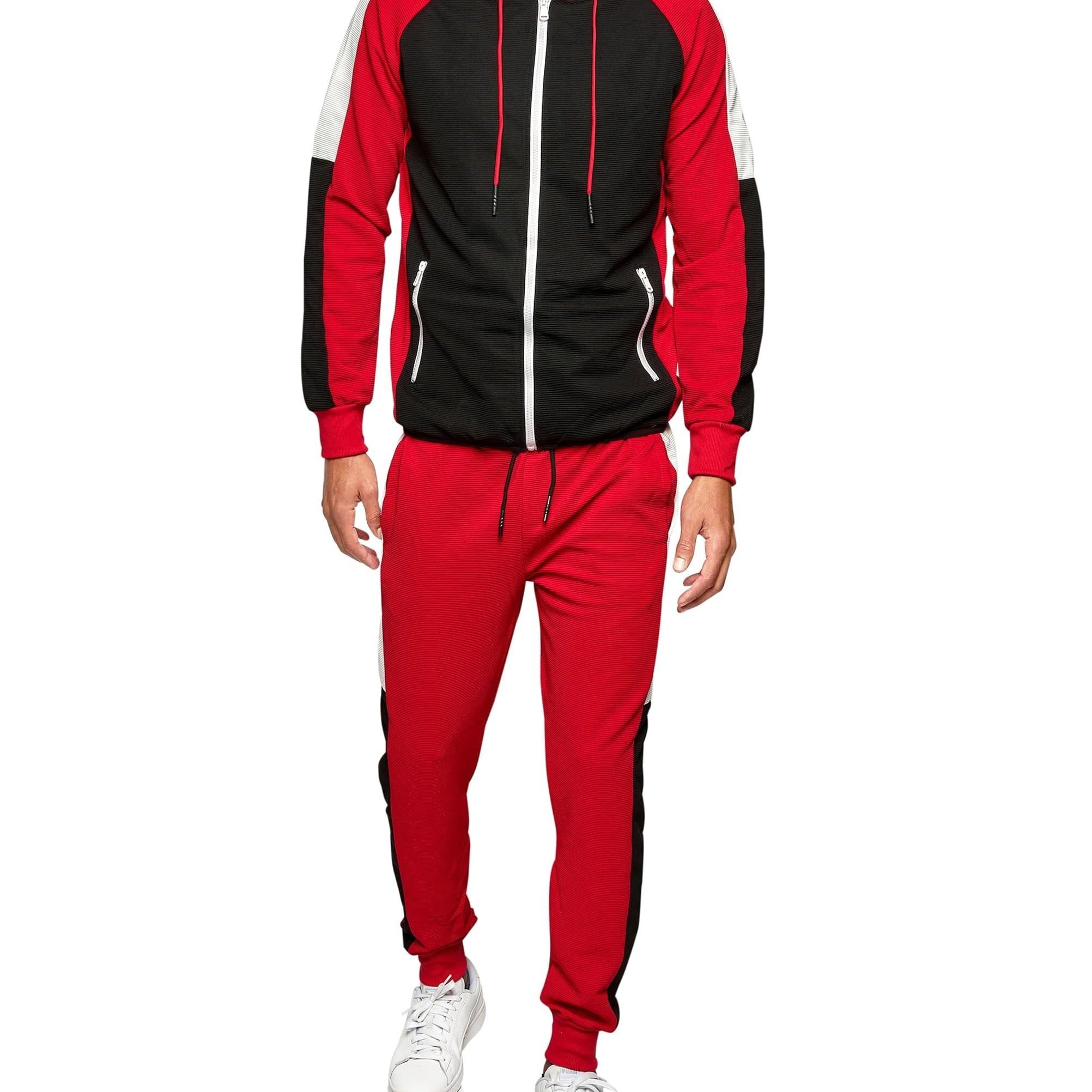 -c Men's Jogging Suit, Tracksuit For Men, Training Suit, Running Suit