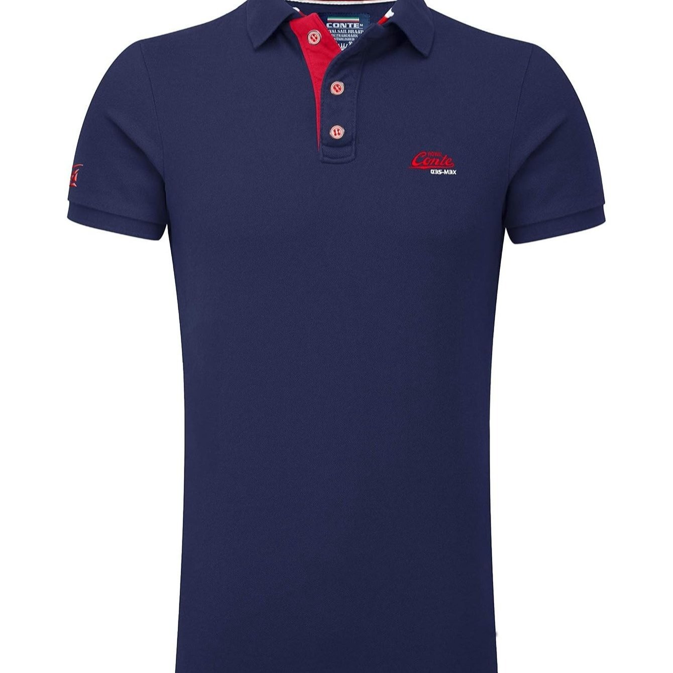 M. Men's Shirt Short Sleeve Shirt T-shirt Shirts For Men Basic Men's Plain Royal Blue Xl Xxl Xxxl