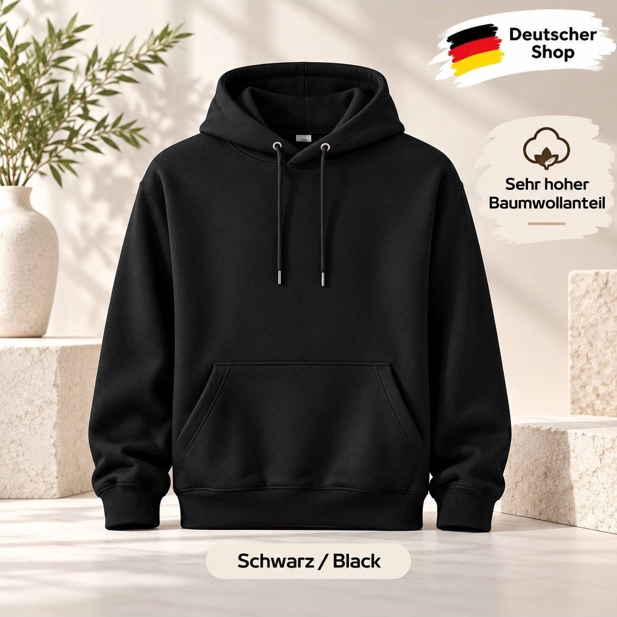 Image of Unicolored Cuddle Hoodie