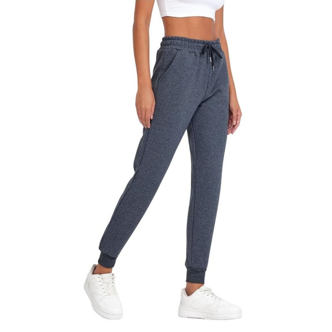 Women's Jogging Pants -sports Pants Long Warm Training Pants, Women's Leisure Pants, Sweatpants With Regular Fit For Fitness, Yoga, Leisure ()