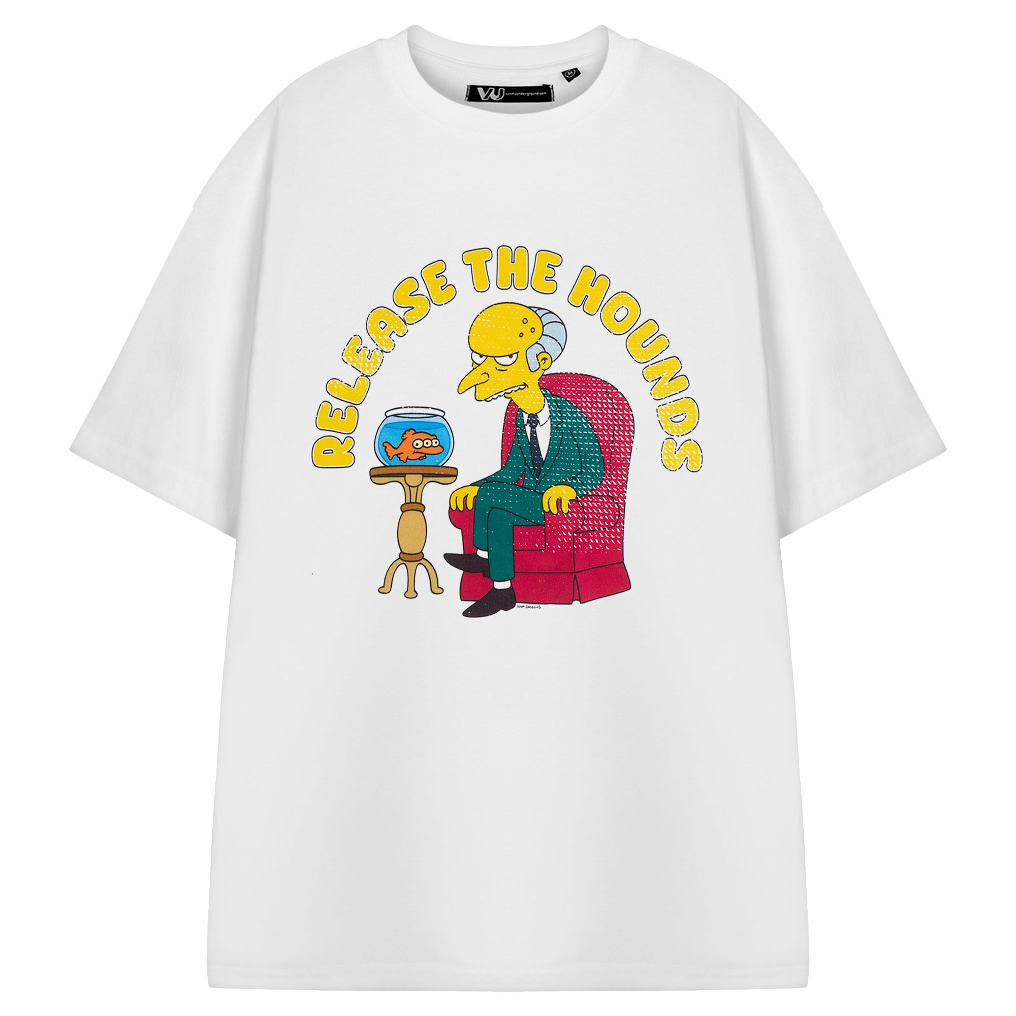 TEMU The Simpsons Mens White Short Sleeved T-shirt | Release The Graphic Tee | Apparel | , , Bart & Retro Top | Tv Series Merchandise Gift TEMU The Simpsons Mens White Short Sleeved T-shirt | Release The Graphic Tee | Apparel | , , Bart & Retro Top | Tv Series Merchandise Gift