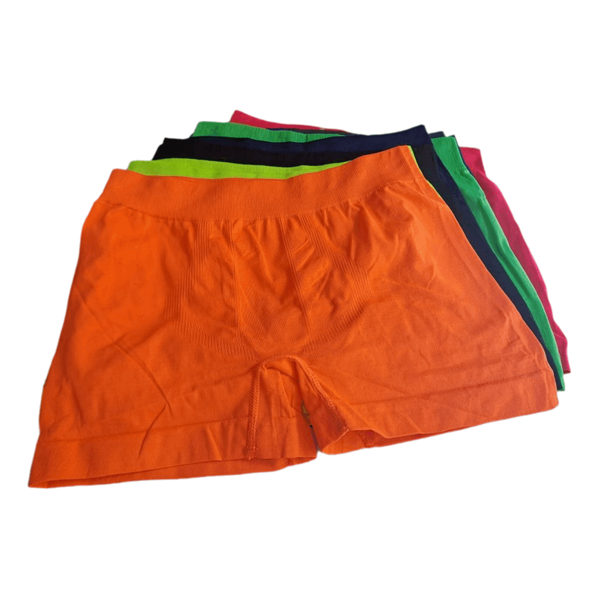 Image of 6-pack Men's Microfiber Retro Boxer Shorts Underwear Neon1705