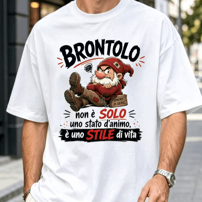 TEMU Maglietta unisex con scritta italiana, perfetta come regalo. La : 竄 non 癡 solo uno stato d��animo, ma uno stile di vita罈 �� uno stile di vita