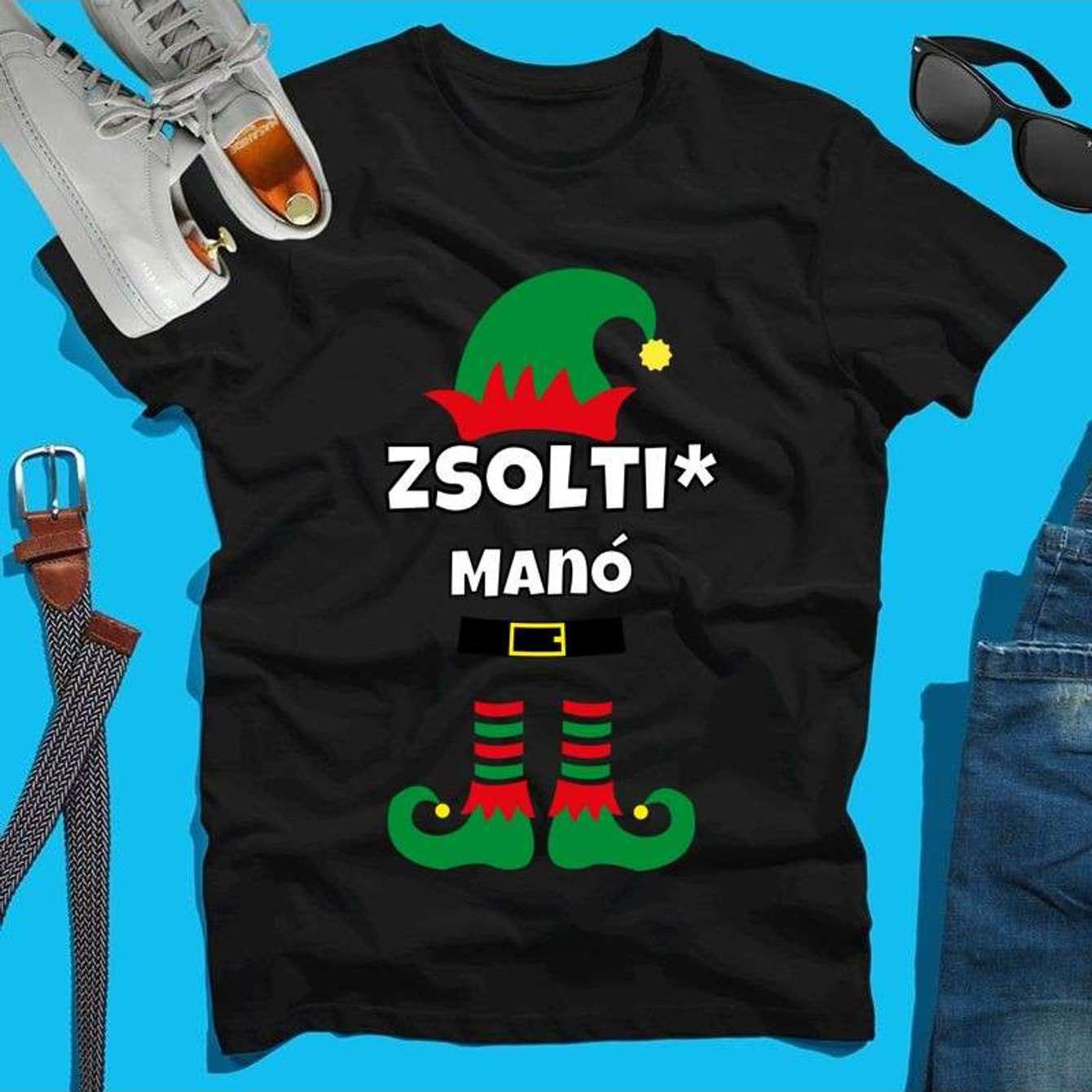 TEMU Gnome T-shirt - Men's T-shirt - Black