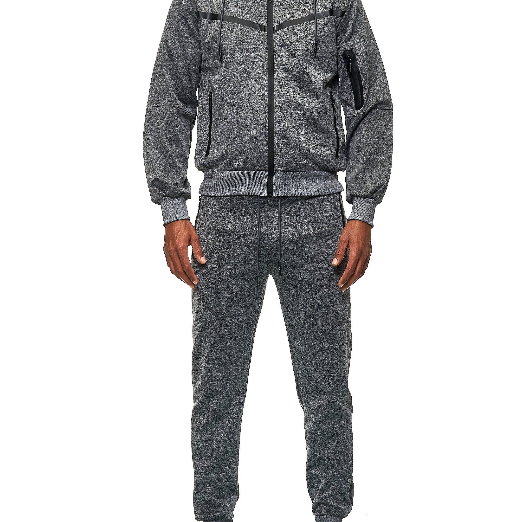 -c Training Suit – Sporty Jogging Suit With Hooded Jacket And Pants