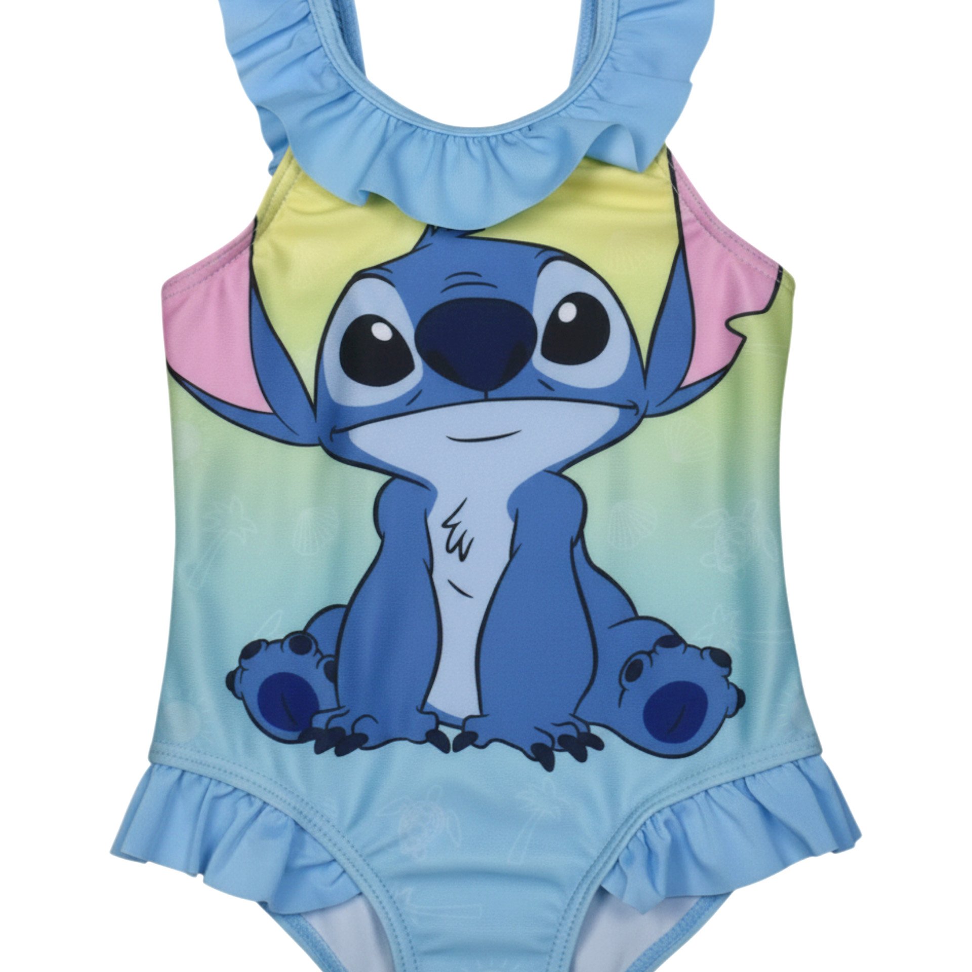 & Stitch Swimsuit For Girls - Blue Children's Swimwear