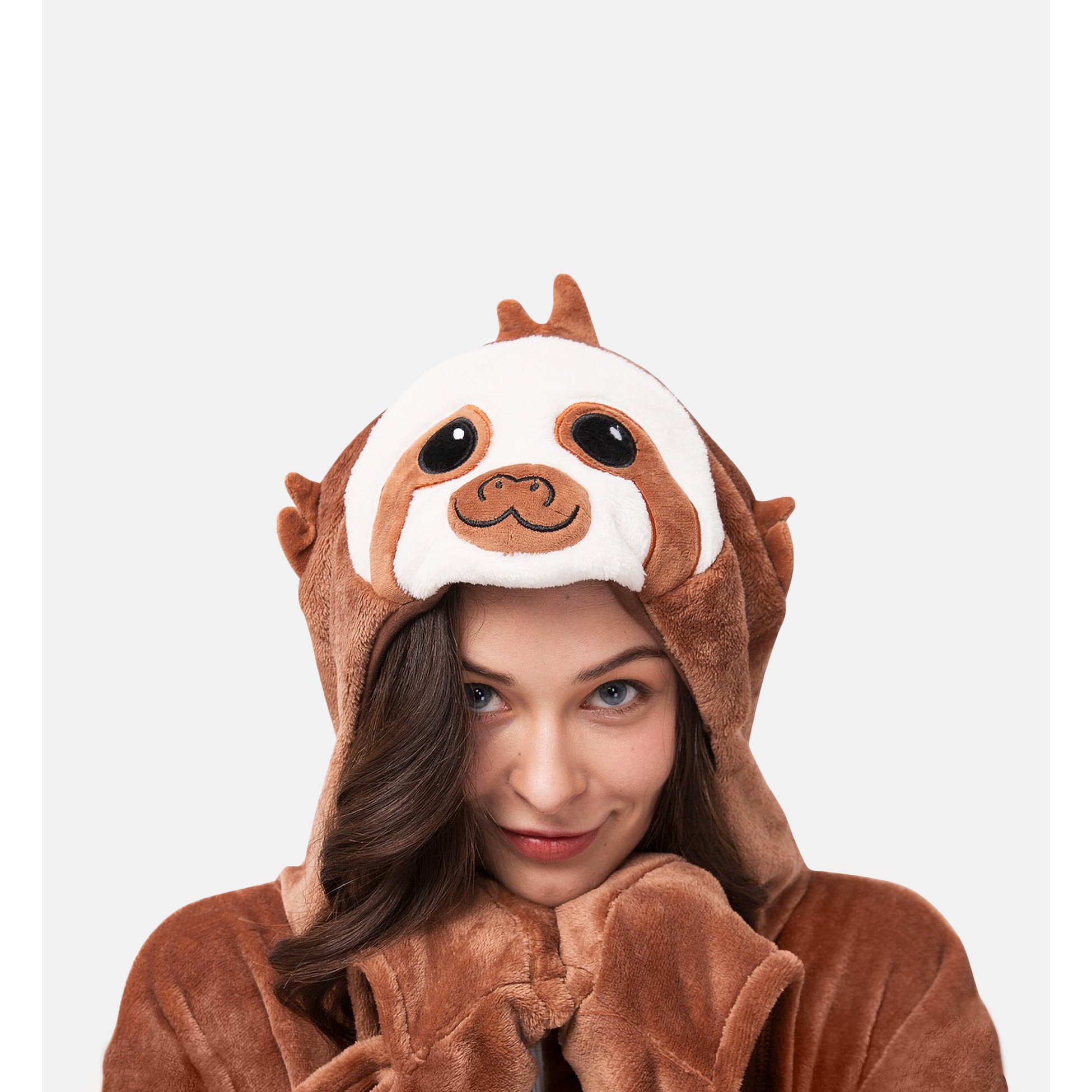 Image of Lazy Costume For Women And Men, Adult Men And Women, Carnival, Halloween Onesie, Full-body Suit, Jumpsuit, Carnival Costume, Costume, Animal Costumes, Plush Costumes