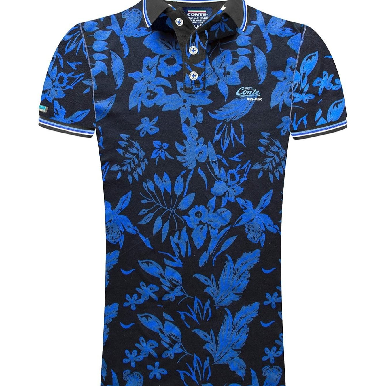 M. Men's Shirt Short Sleeve Shirt T-shirt Shirts For Men Basic Men's Plain Royal Blue Xl Xxl Xxxl