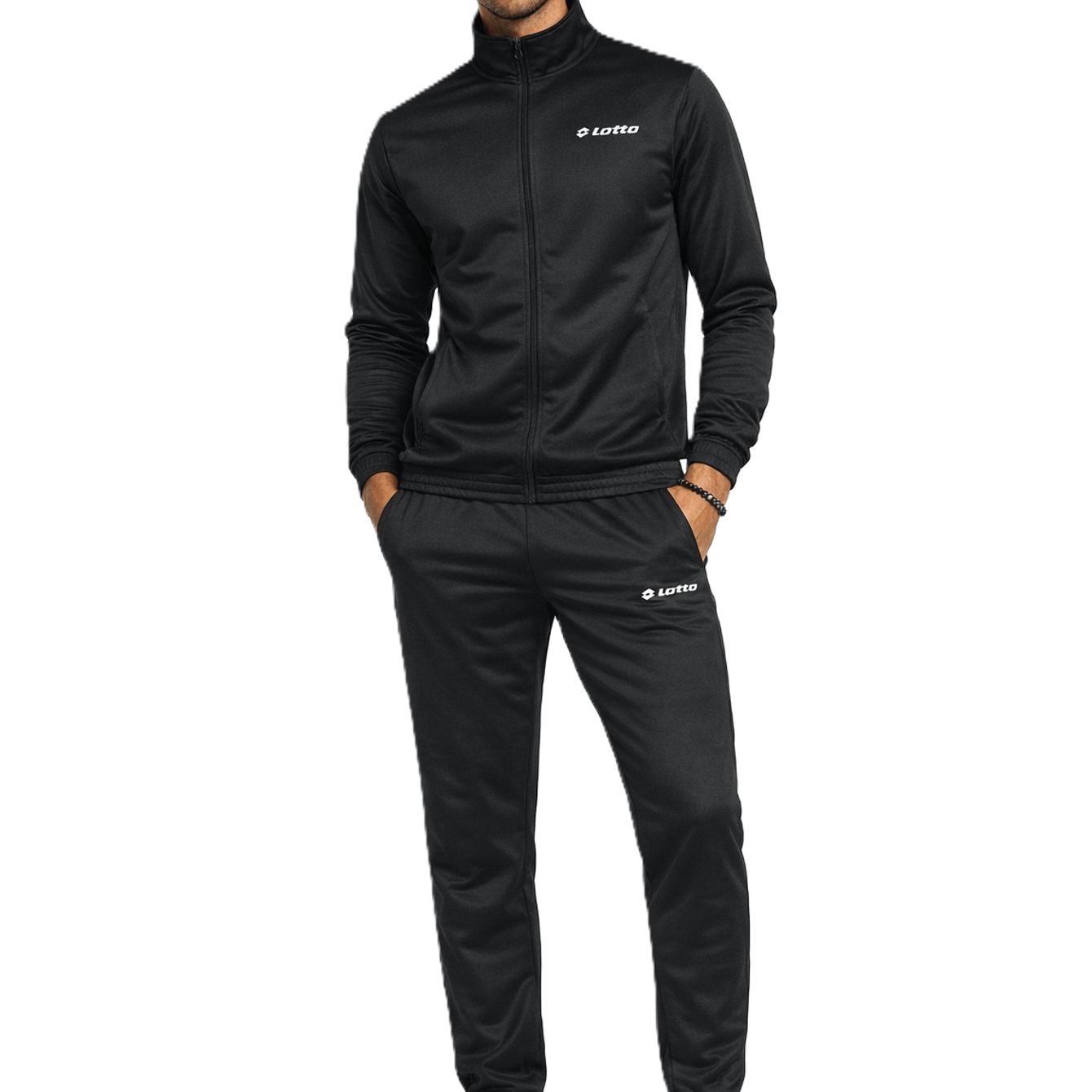 - Men's Complete Tracksuit - Mtgv10013 Black
