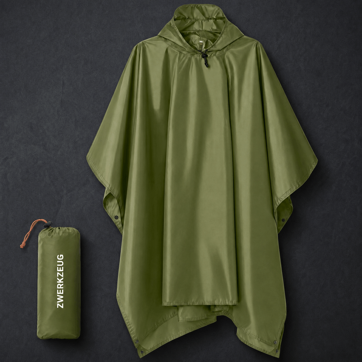 Waterproof Rain Poncho With Hood For Adults, Lightweight Reusable Raincoat For Men And Women, Unisex Outdoor Rain Jacket Protection For Camping, Hiking, Festivals, Travel, Cycling, And Fishing