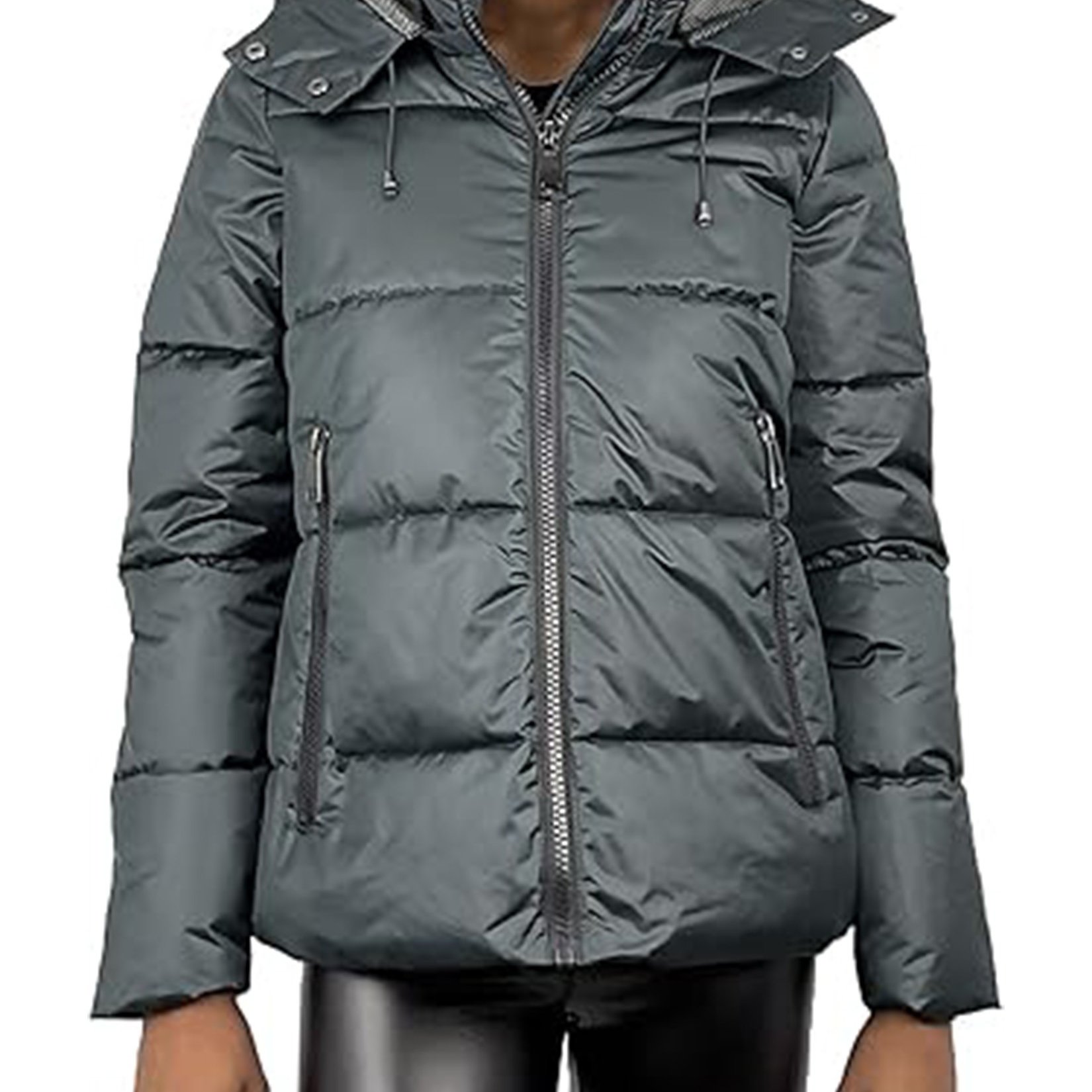 Women's Short Winter Down Jacket With Hood (code 20310)