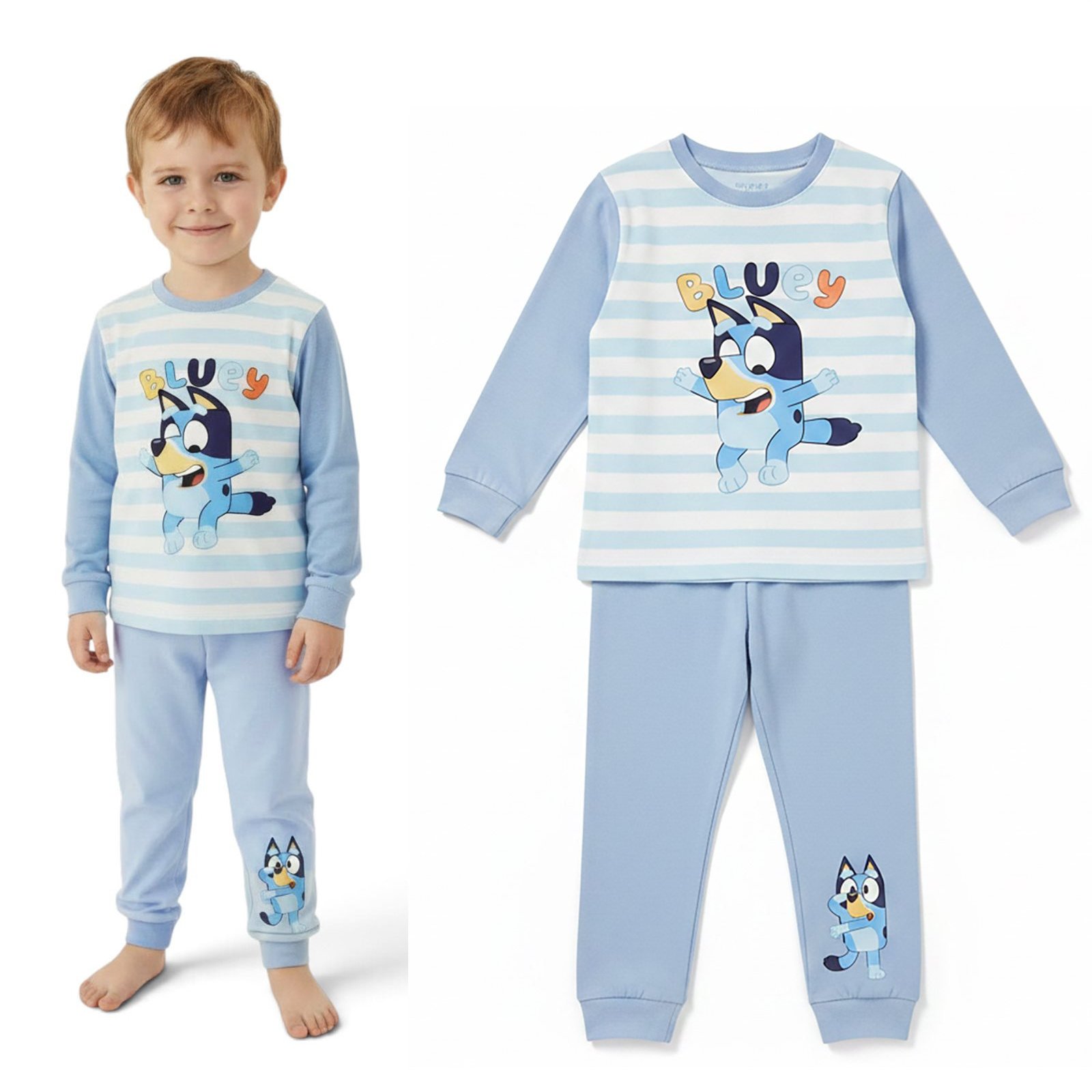 Image of Pyjama Set With Story Pattern, 100%