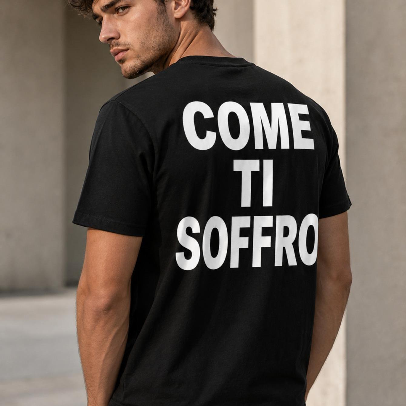 TEMU Men's 100% Cotton Comfortable And Casual T-shirt With "how I You" Graphic Print, For Daily Wear And Spring-summer Season, Ideal As An Original