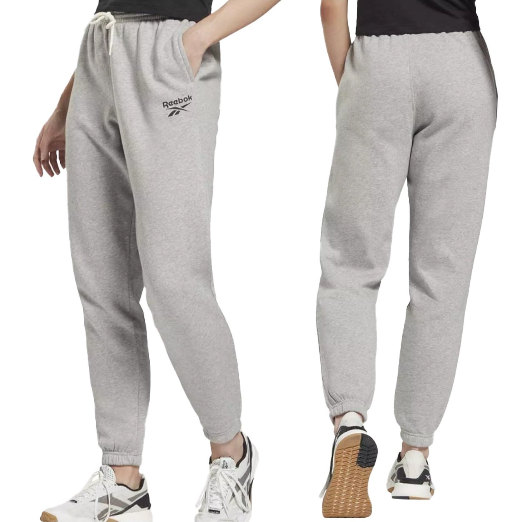 Image of Reebok Women's Grey Classic Jogging Sweatpants Hi5849 Original