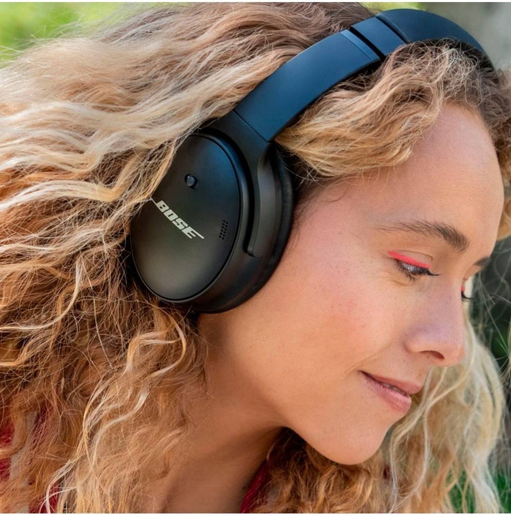 45 anc wireless headphones     bt 5   to 24 hrs     for pairing to 2 devices volume   active custom eq black Product details 3