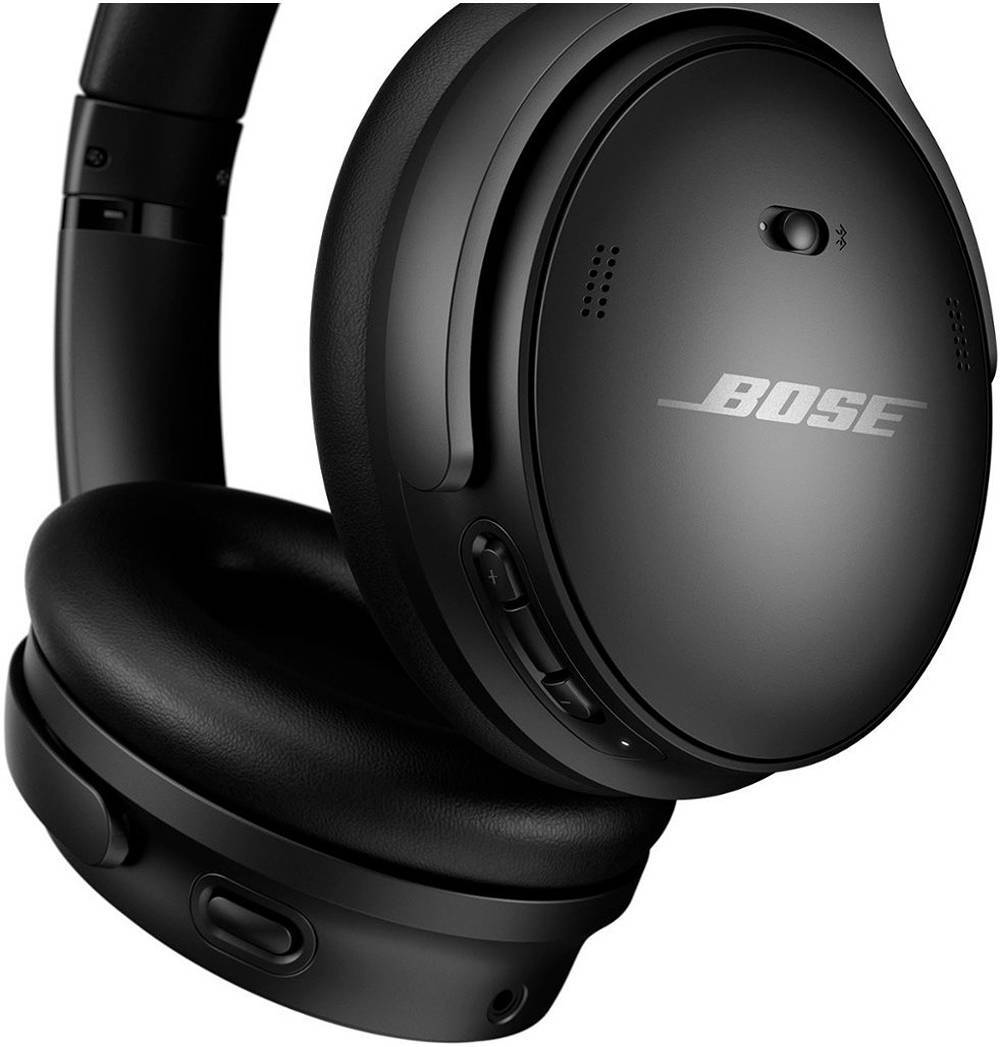 45 anc wireless headphones     bt 5   to 24 hrs     for pairing to 2 devices volume   active custom eq black Product details 1