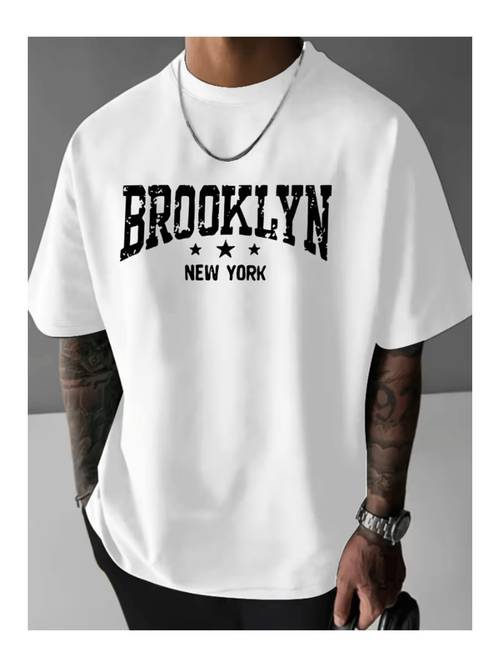 oversize tişört erkek kadın unisex %100 pamuk penye baskılı bisiklet kısa kol salaş bol kesim streetwear basic günlük yazlık erkek tişört kadın tişört t-shirt