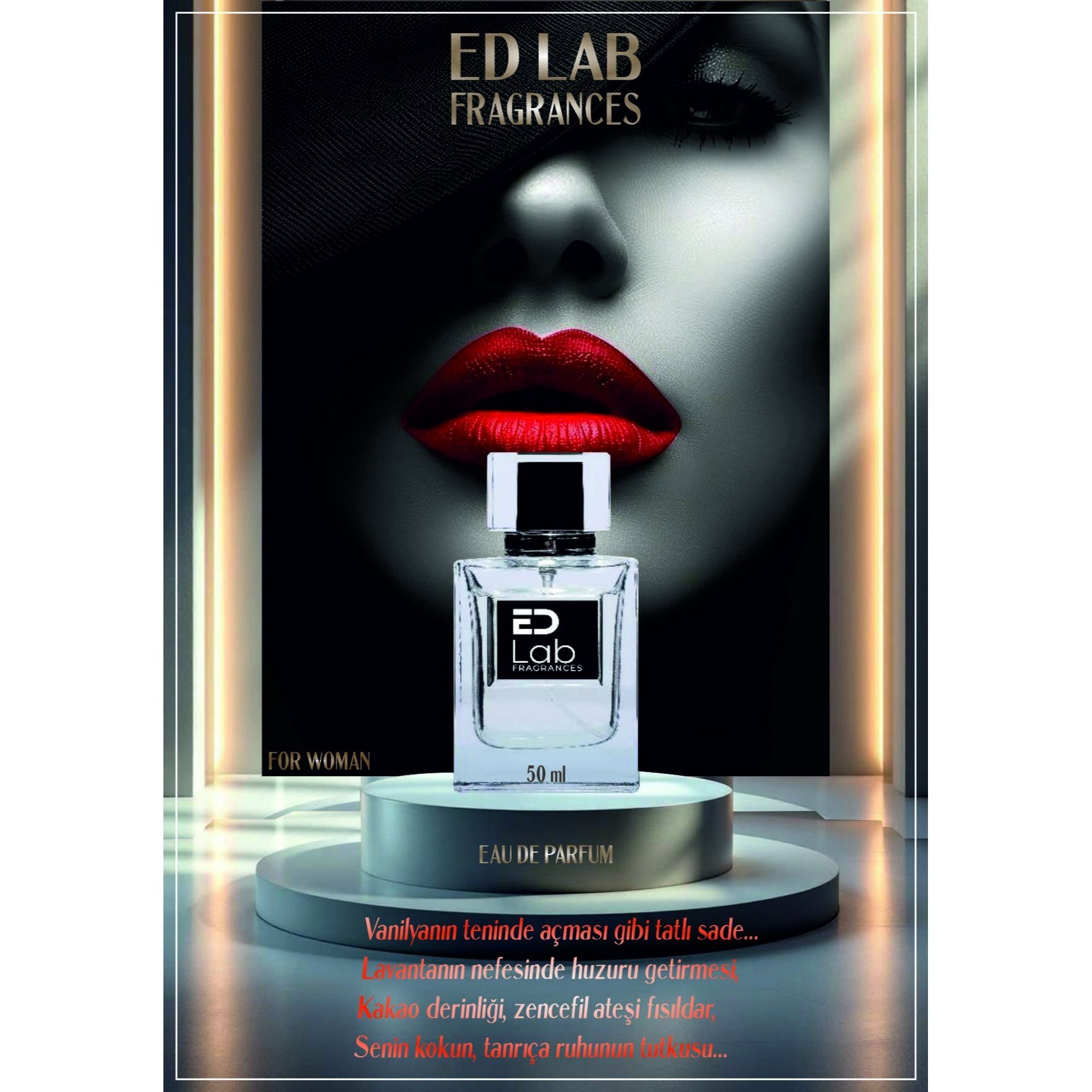 TEMU FRAGRANCES EDL/W022 Kadın Edp Parfüm 50 ml