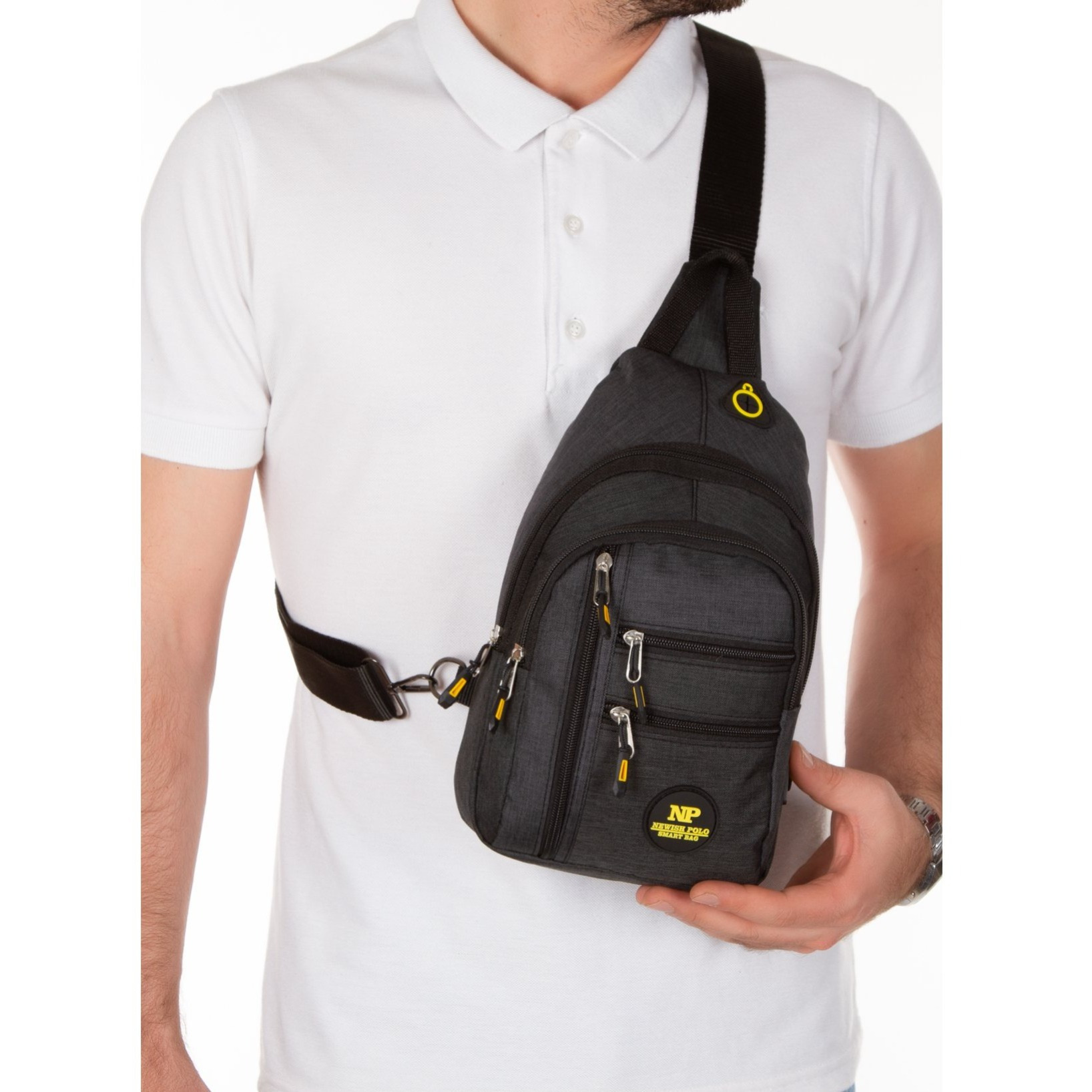   bags ayarlanabilir askılı göğüs çantası omuz çantası Ürün detayları 1