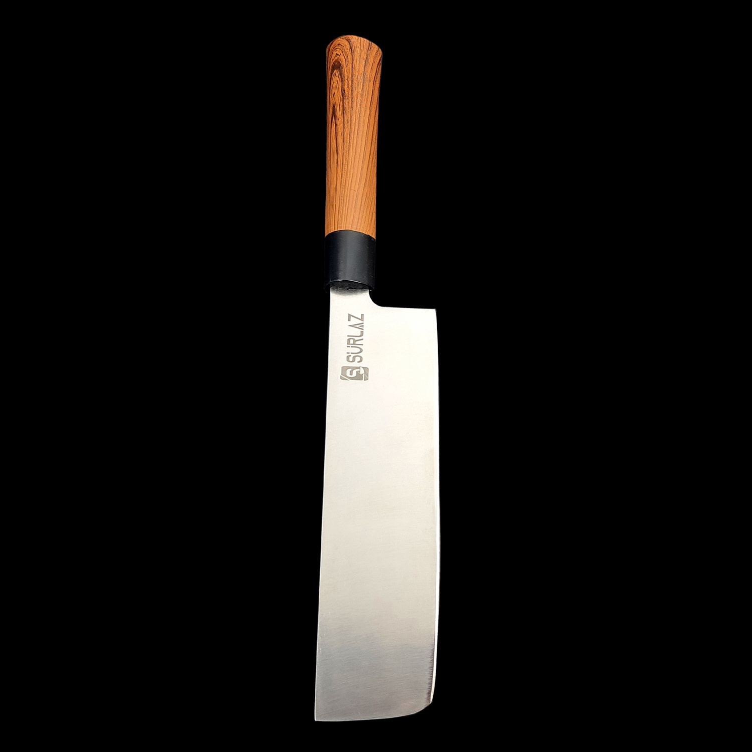 Kişiye Özel Nakiri Şef Bıçağı – 31 cm 4116 Alman Çeliği, ABS Saplı Profesyonel Sebze ve Mutfak Bıçağı